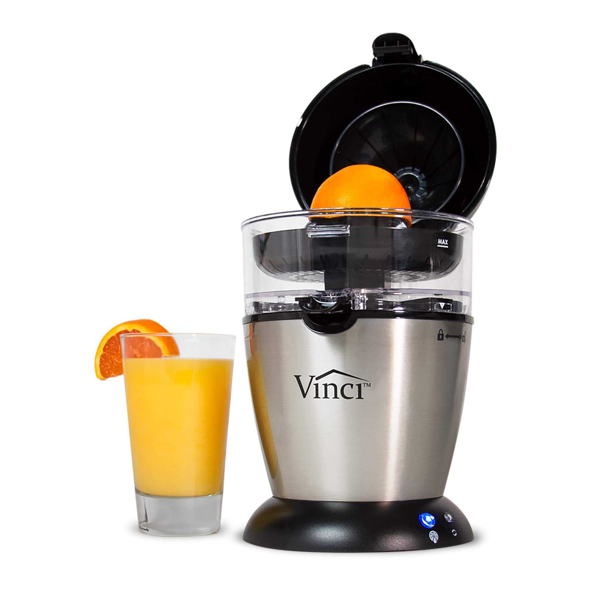 VINCI Hands Free Electric Citrus Juicer - Easy Clean Squeezer