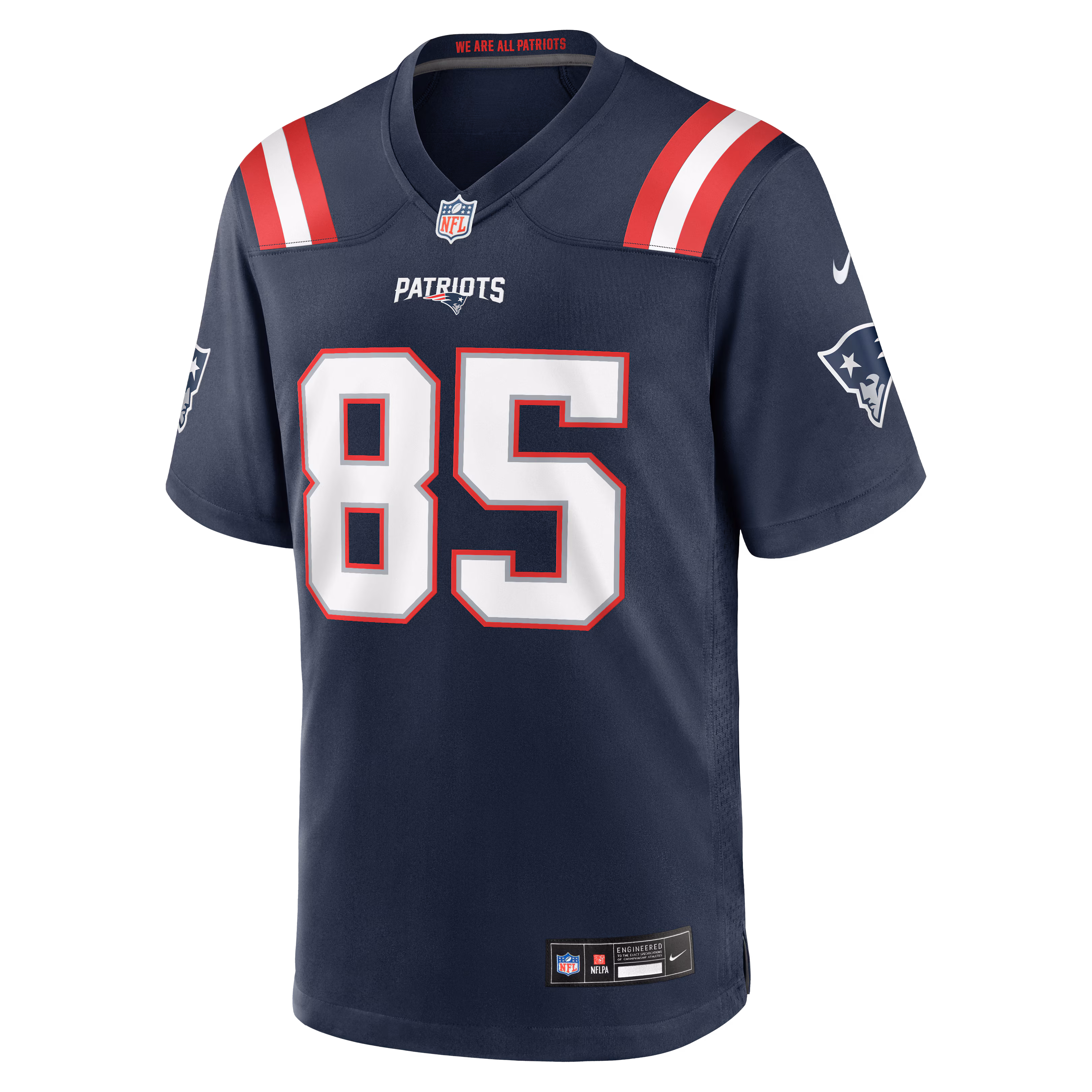 Hunter Henry New England Patriots Nike Team  Game Jersey -  Navy