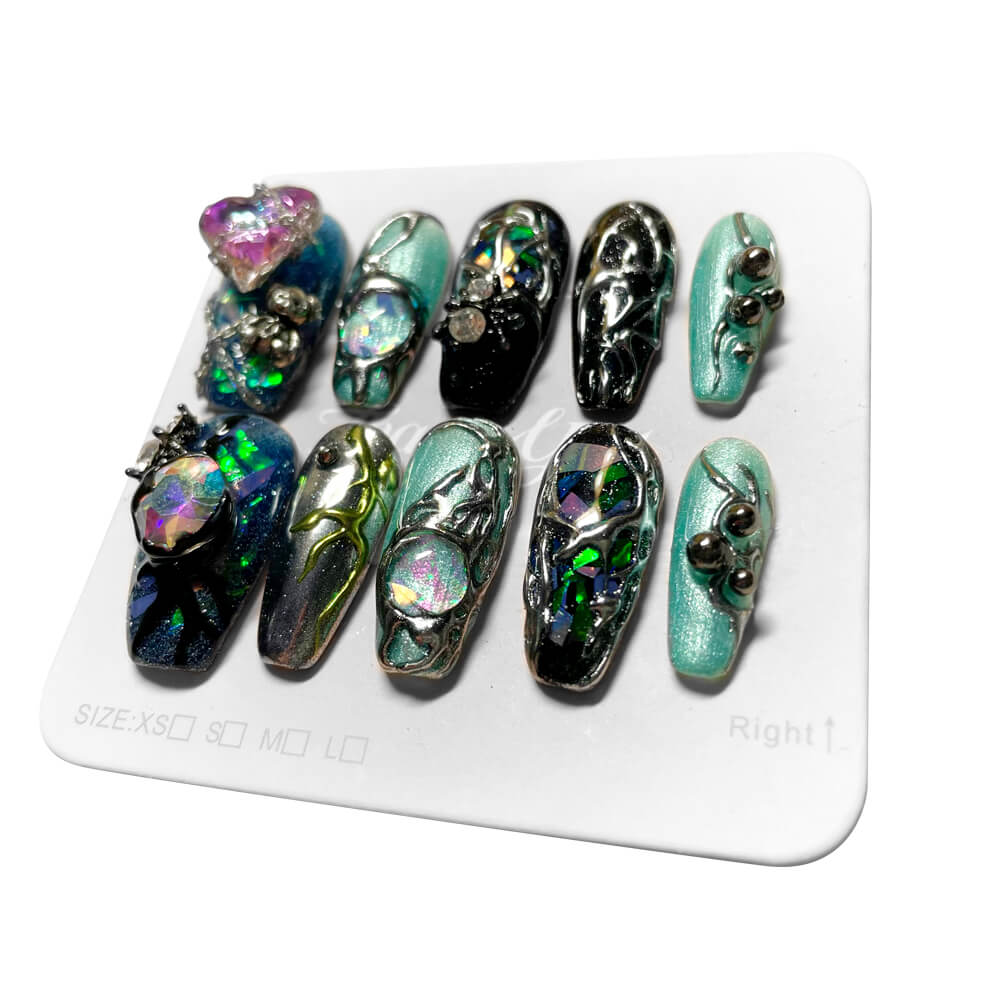 Retro Mystique Press On NailsRetro Mystique Press On Nails - SAYEGIRLS