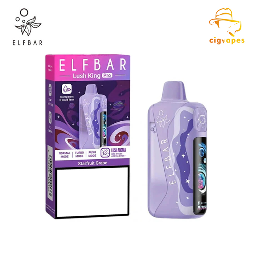 EU Warehouse Elf Bar Lush King Pro 40000 Puffs 40K Disposable Vape