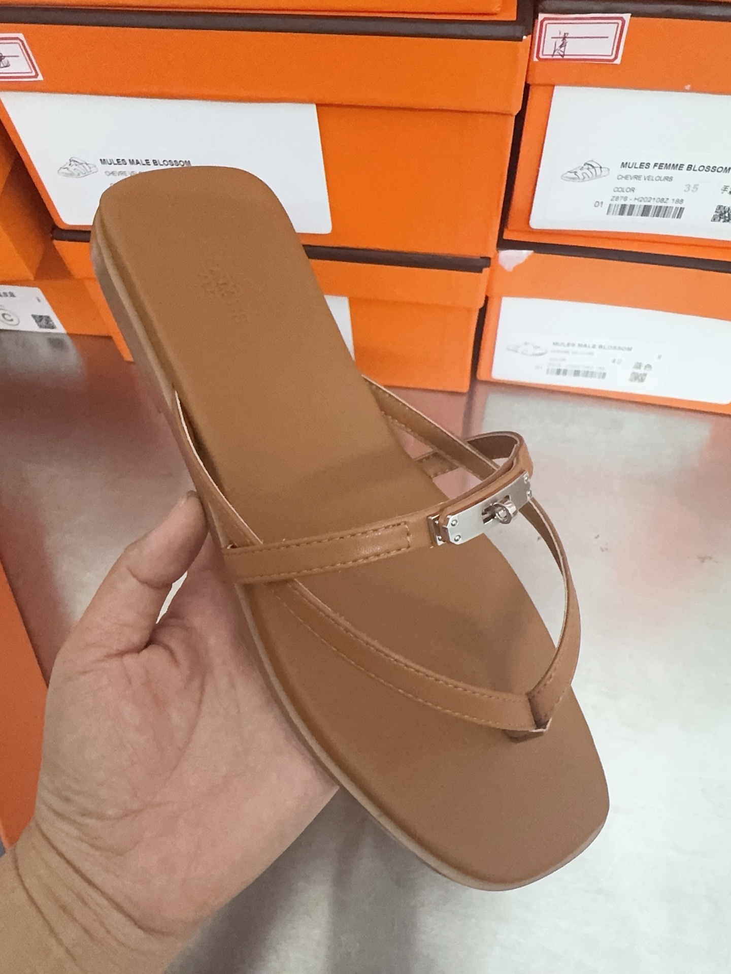 Hermes Summer footwear
