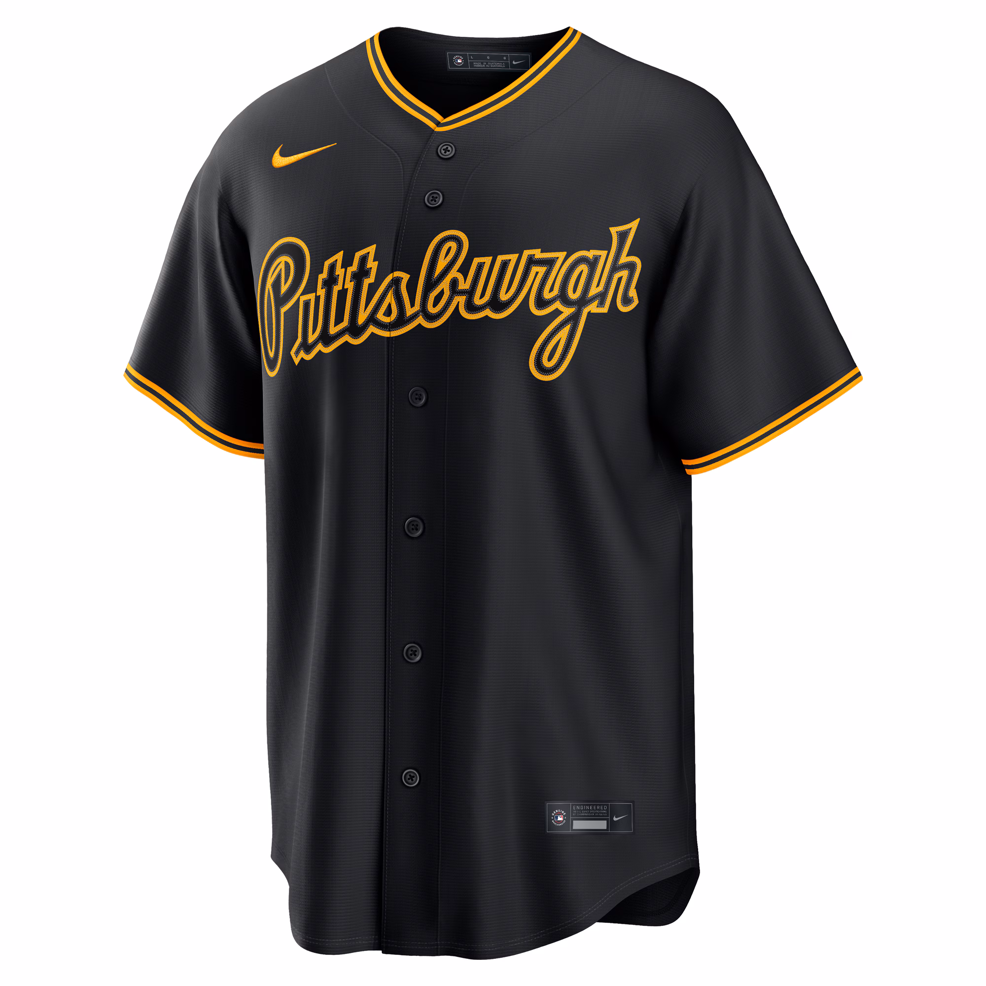 Paul Skenes Pittsburgh Pirates Nike Alternate 2 Replica Jersey - Black
