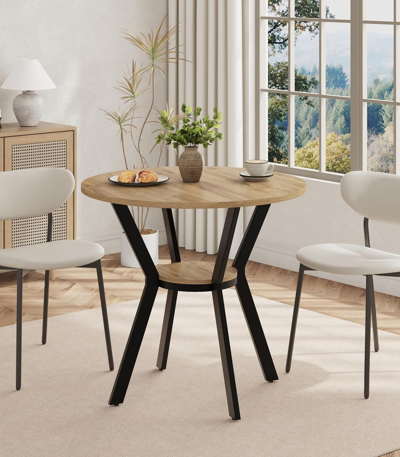 Round Kitchen Tables for 2-4, 31.5