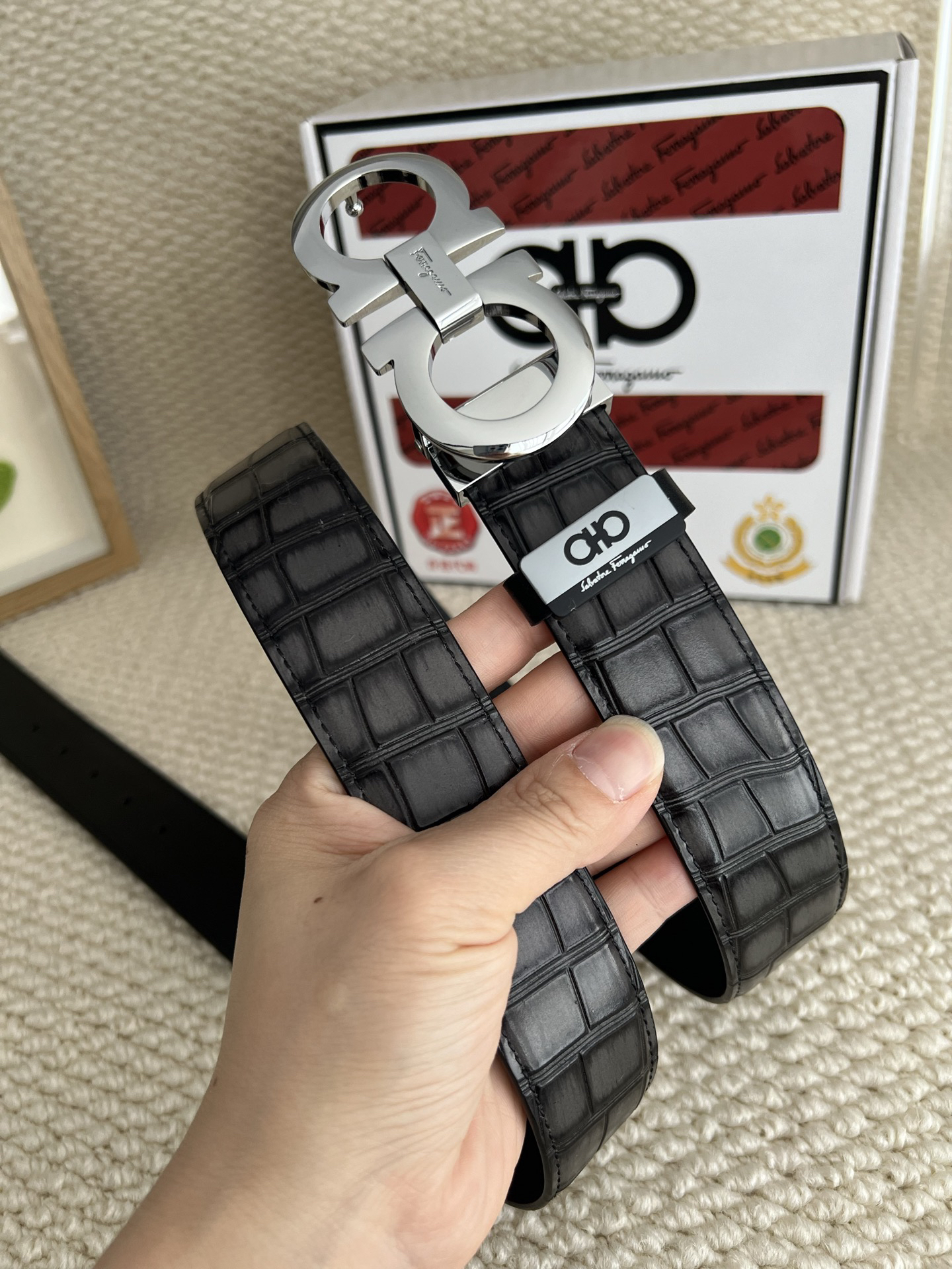 Ferragamo belt-86