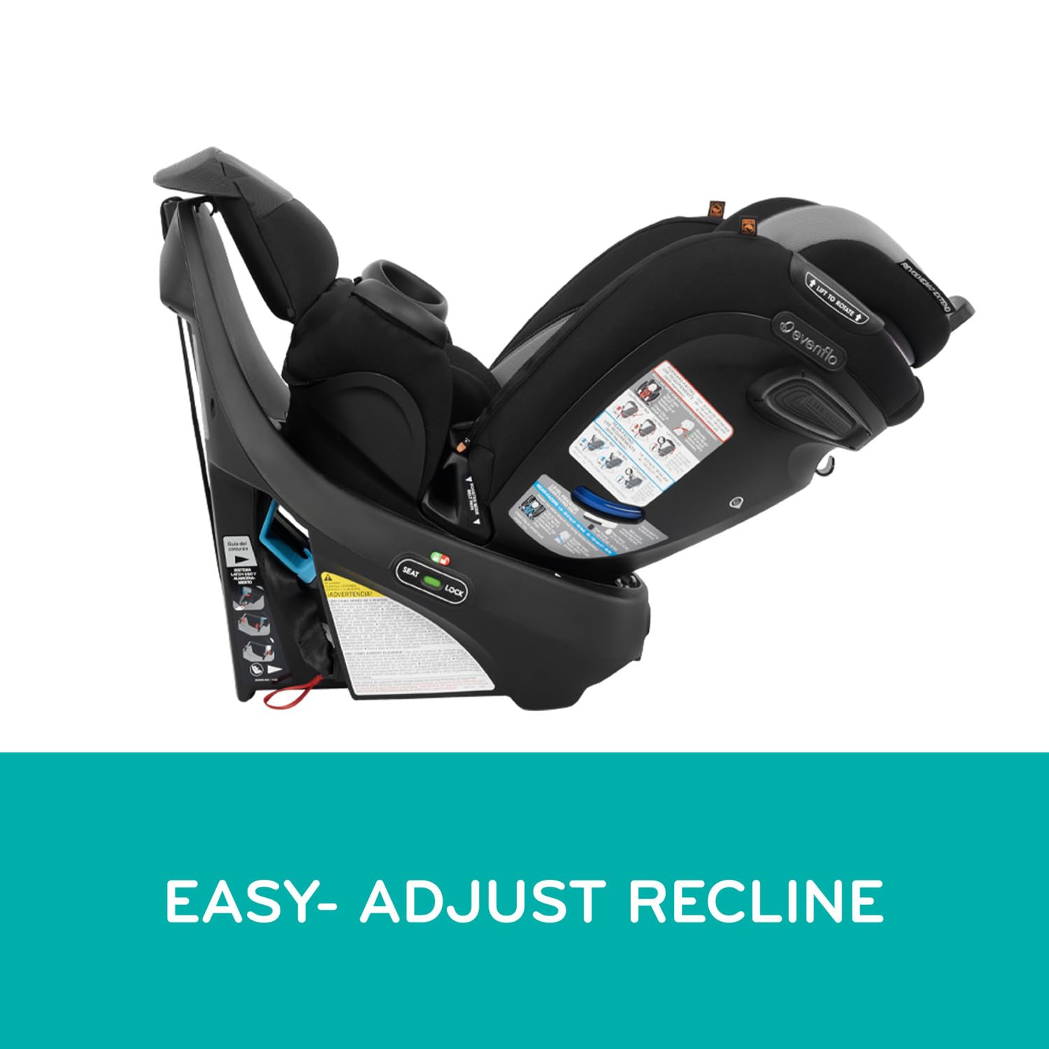 EVENFLO Revolve360 Extend Car Seat - 360° Rotation & Safety