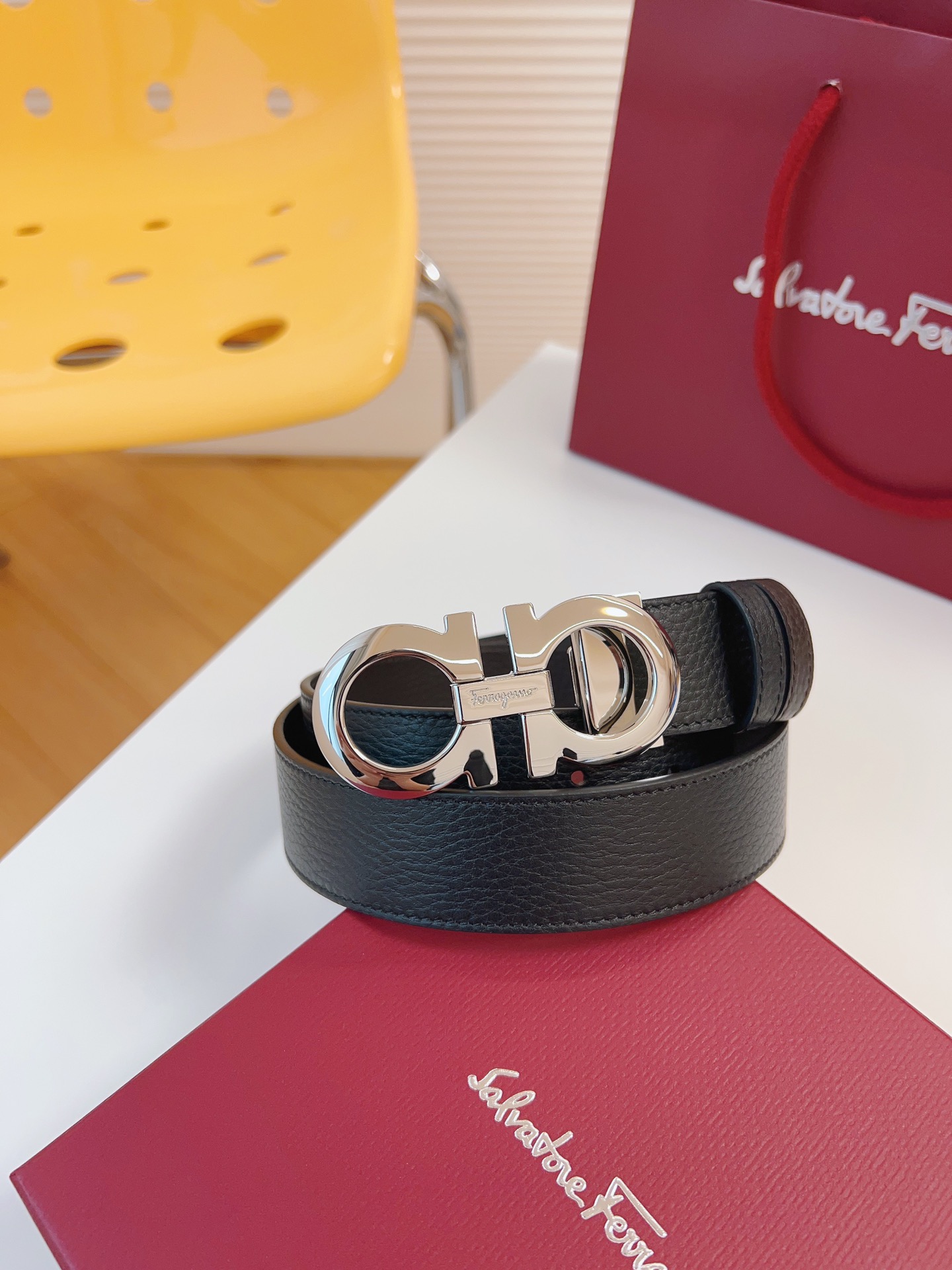 Ferragamo belt-131