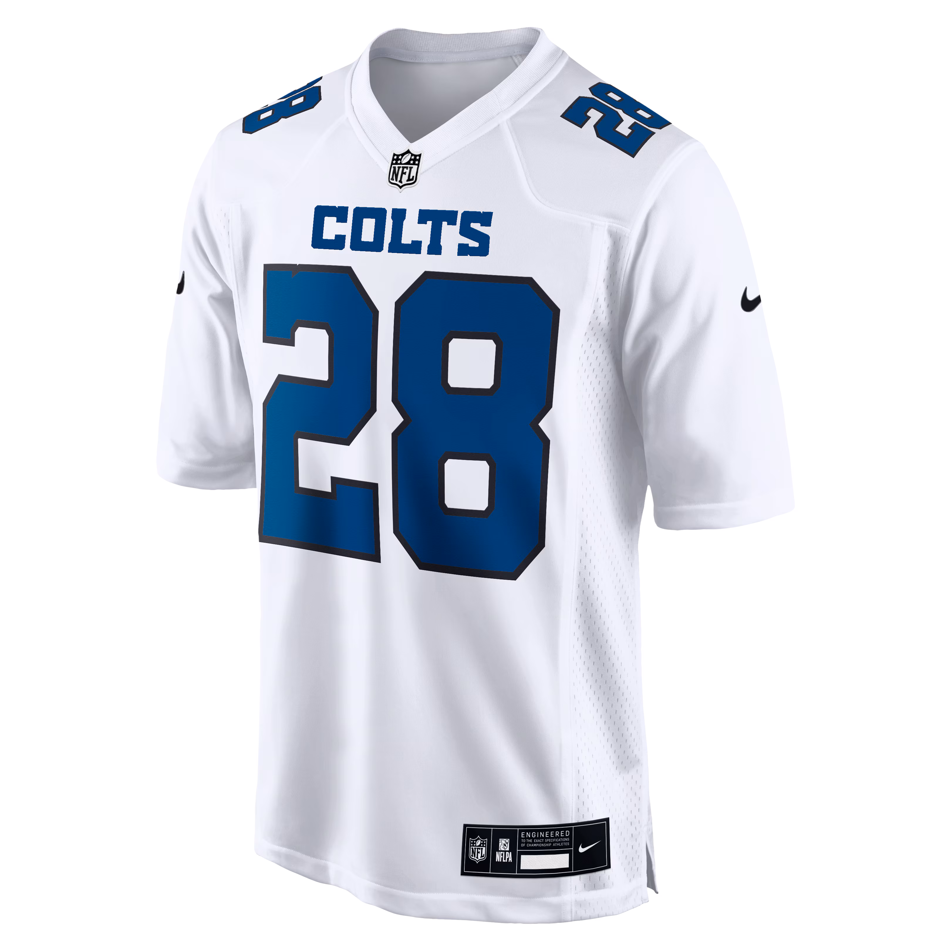 Jonathan Taylor Indianapolis Colts Nike Fashion Game Jersey - Tundra White