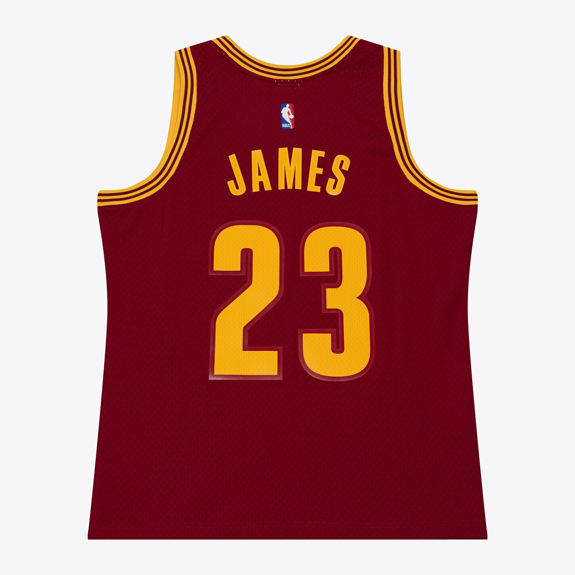 LeBron James Cleveland Cavaliers Mitchell & Ness 2015-16 Swingman Jersey - Wine