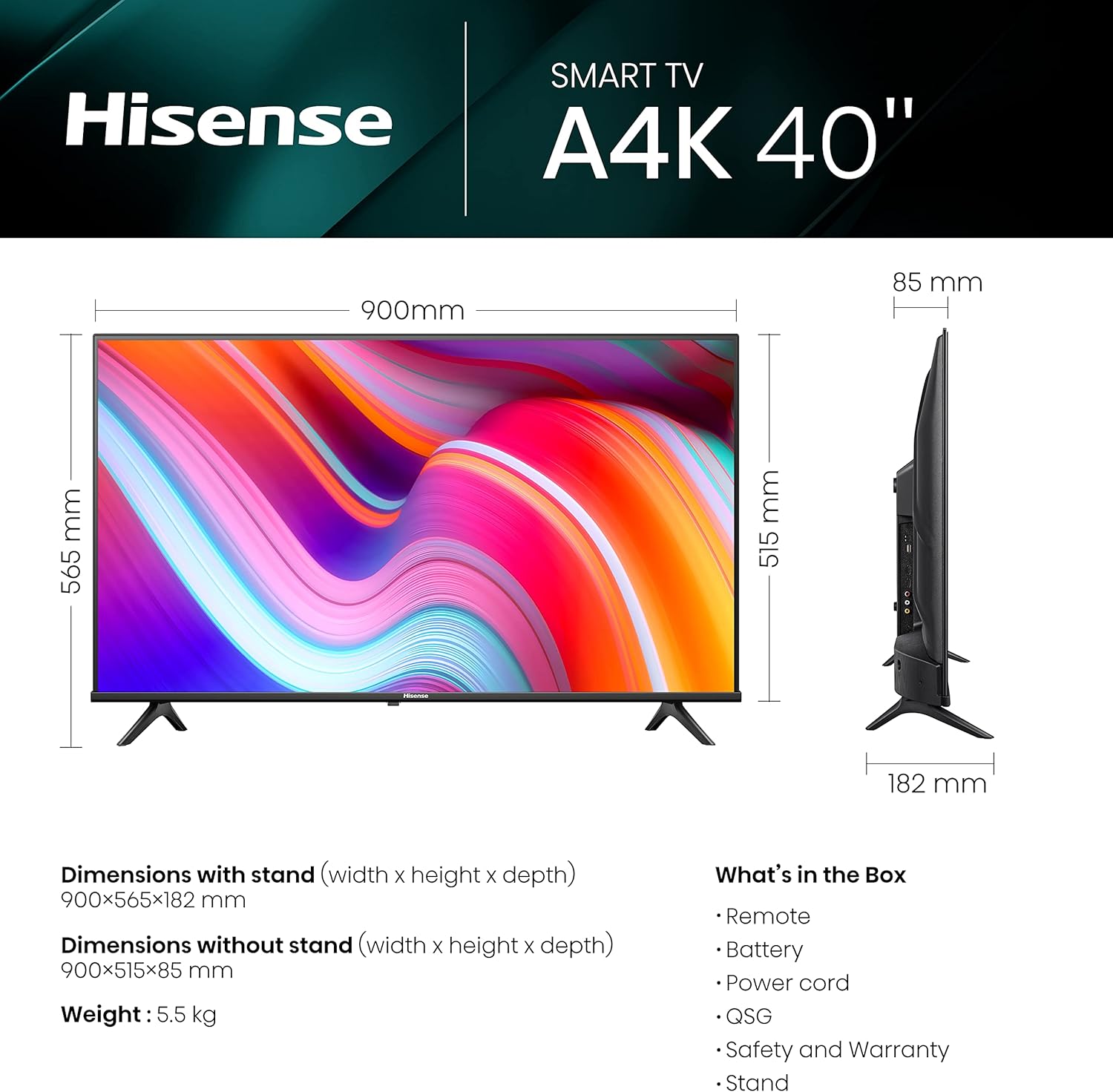 HISENSE 40