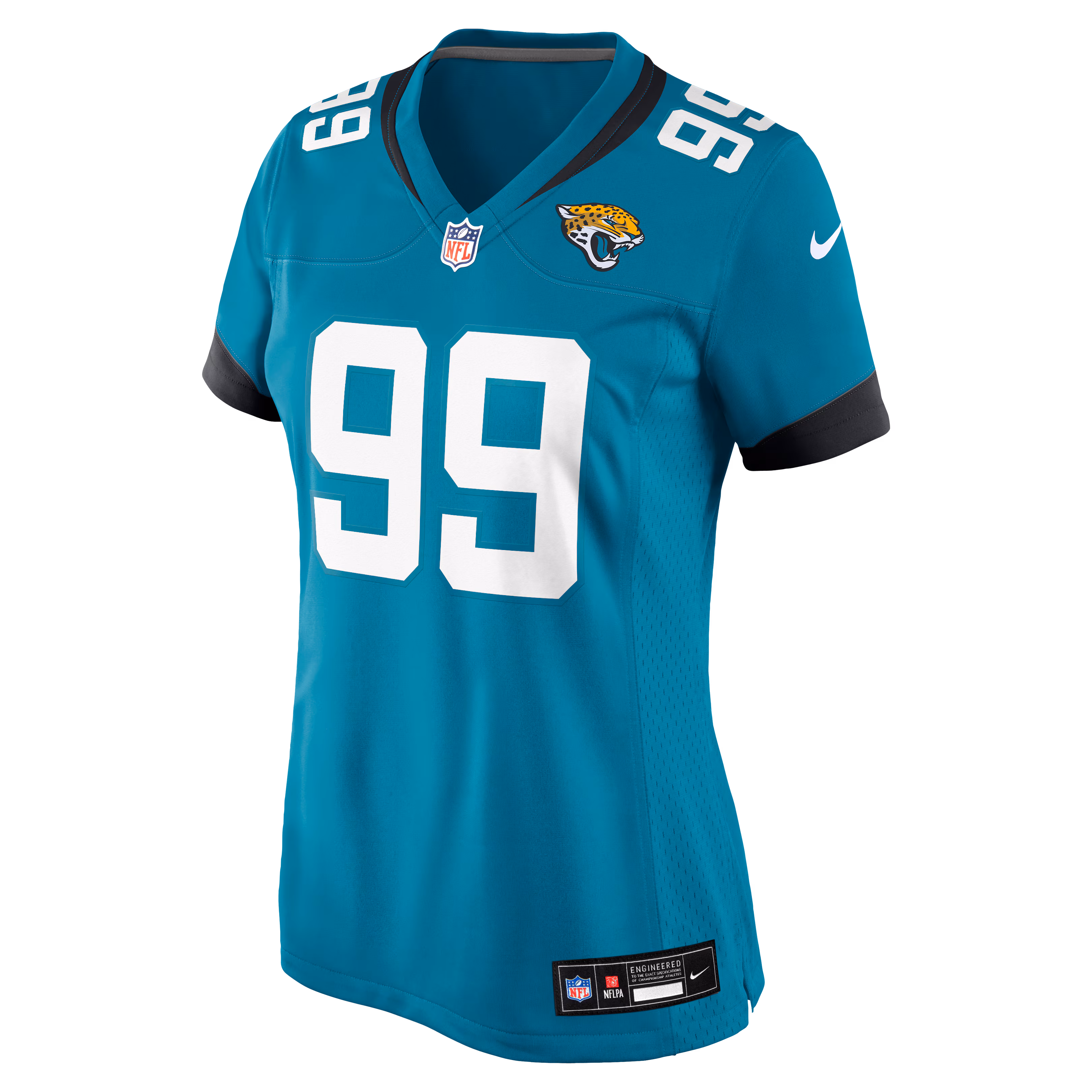 Ruke Orhorhoro Jacksonville Jaguars Nike Women's Team Game Jersey -  Teal