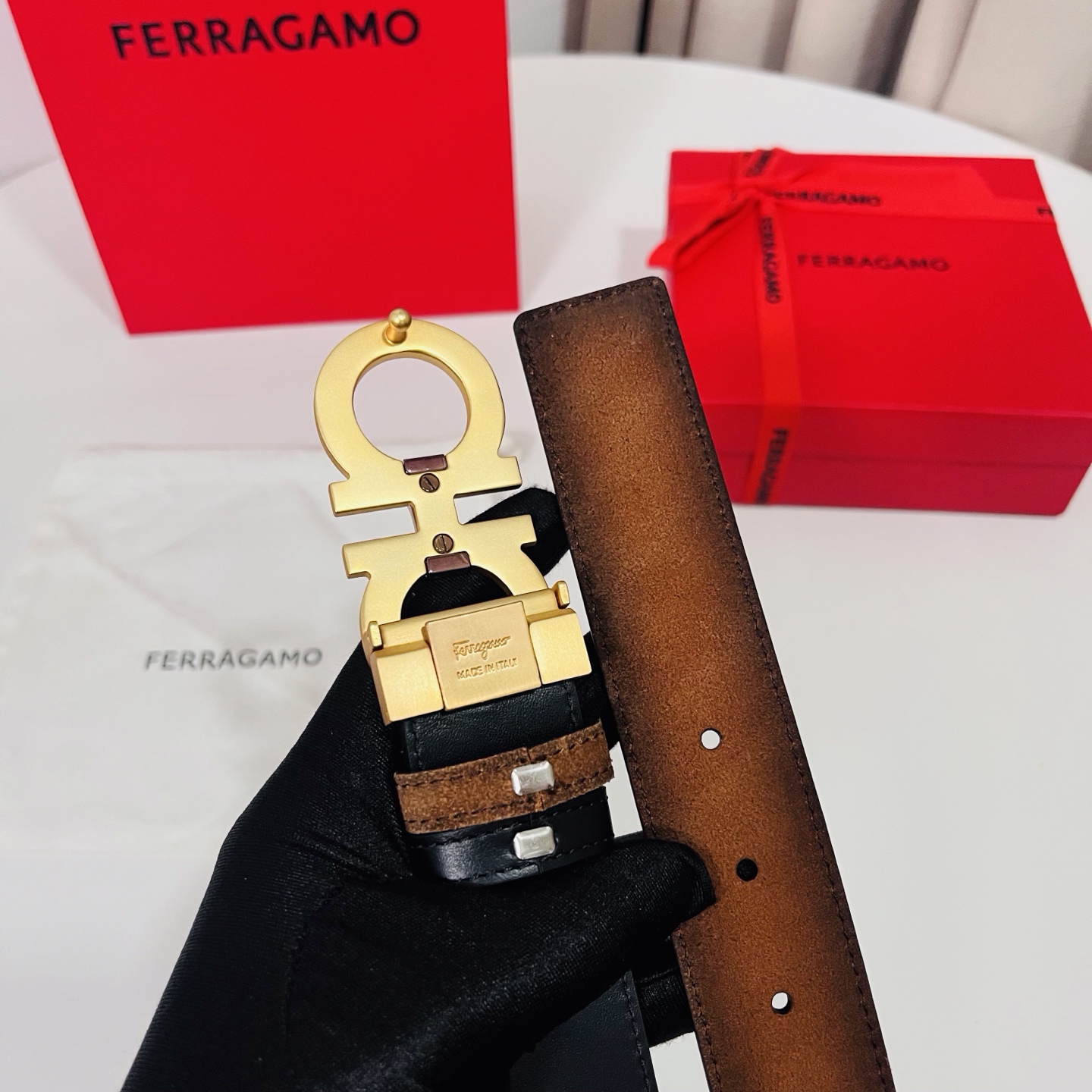 Ferragamo belt-78