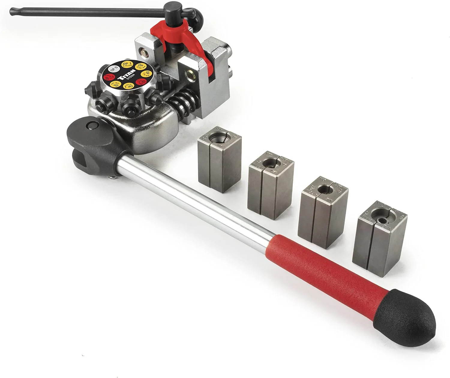Professional Single, Double, and Bubble Flaring Tool Set, Black