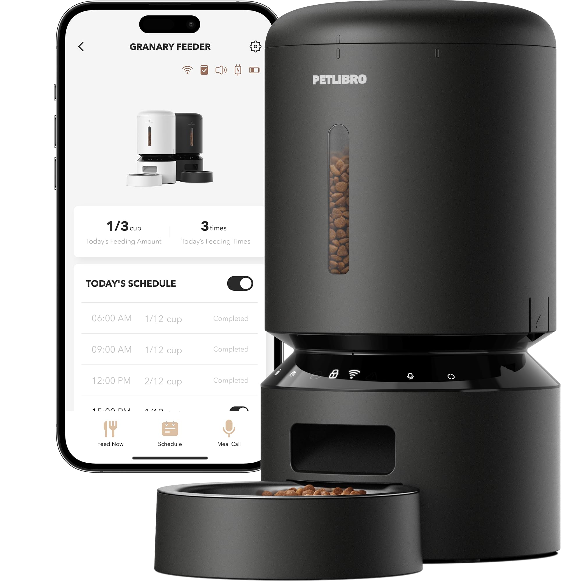 PETLIBRO Automatic Cat Feeder with 5G WiFi and Timer