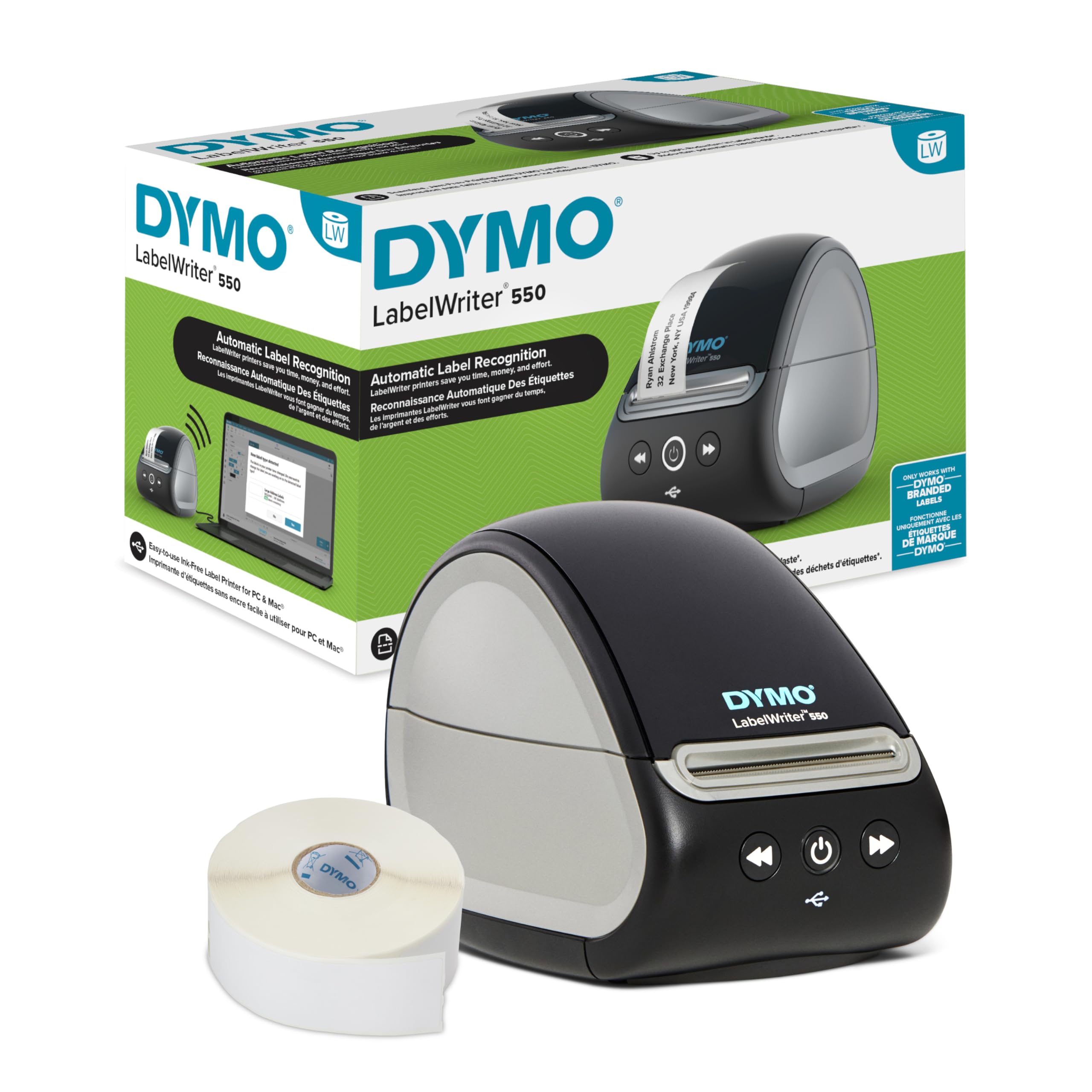 DYMO LabelWriter 550 Series - Direct Thermal Label Printer