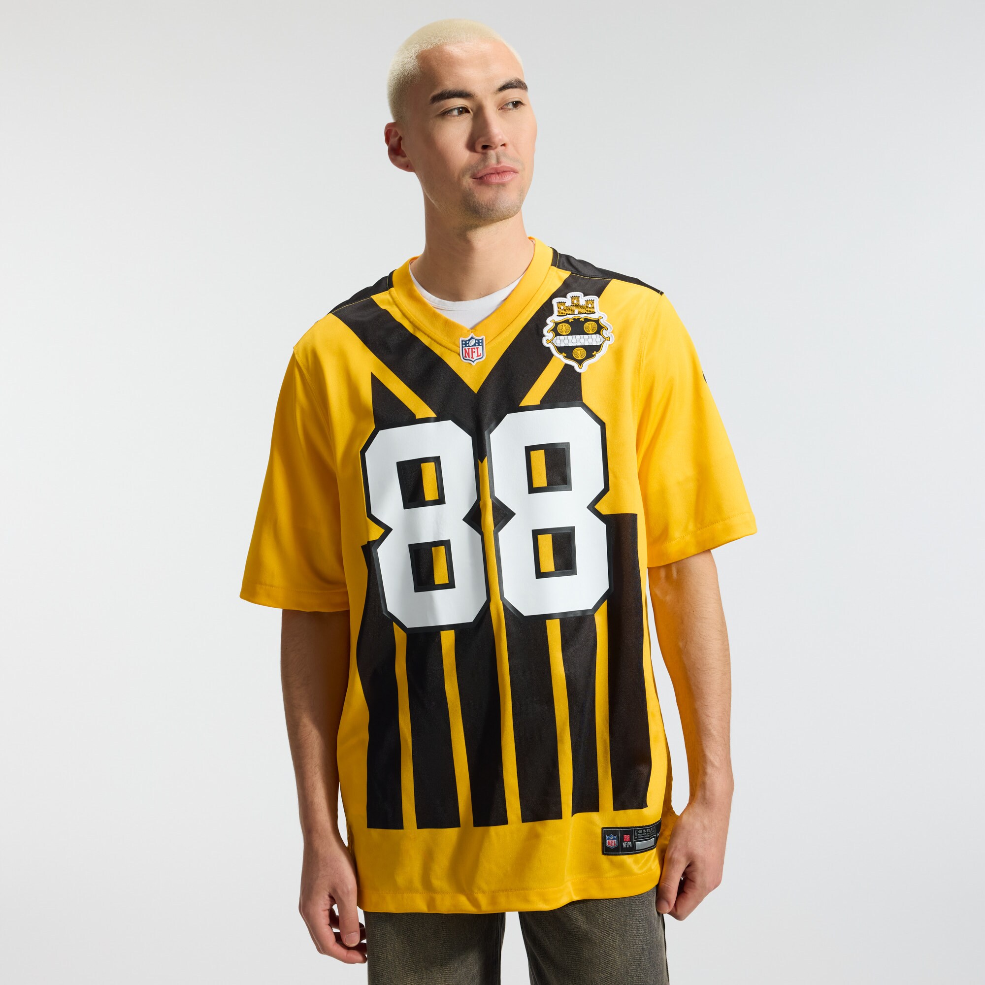 Pat Freiermuth Pittsburgh Steelers Nike Alternate 1933 Throwback Game Jersey - Gold
