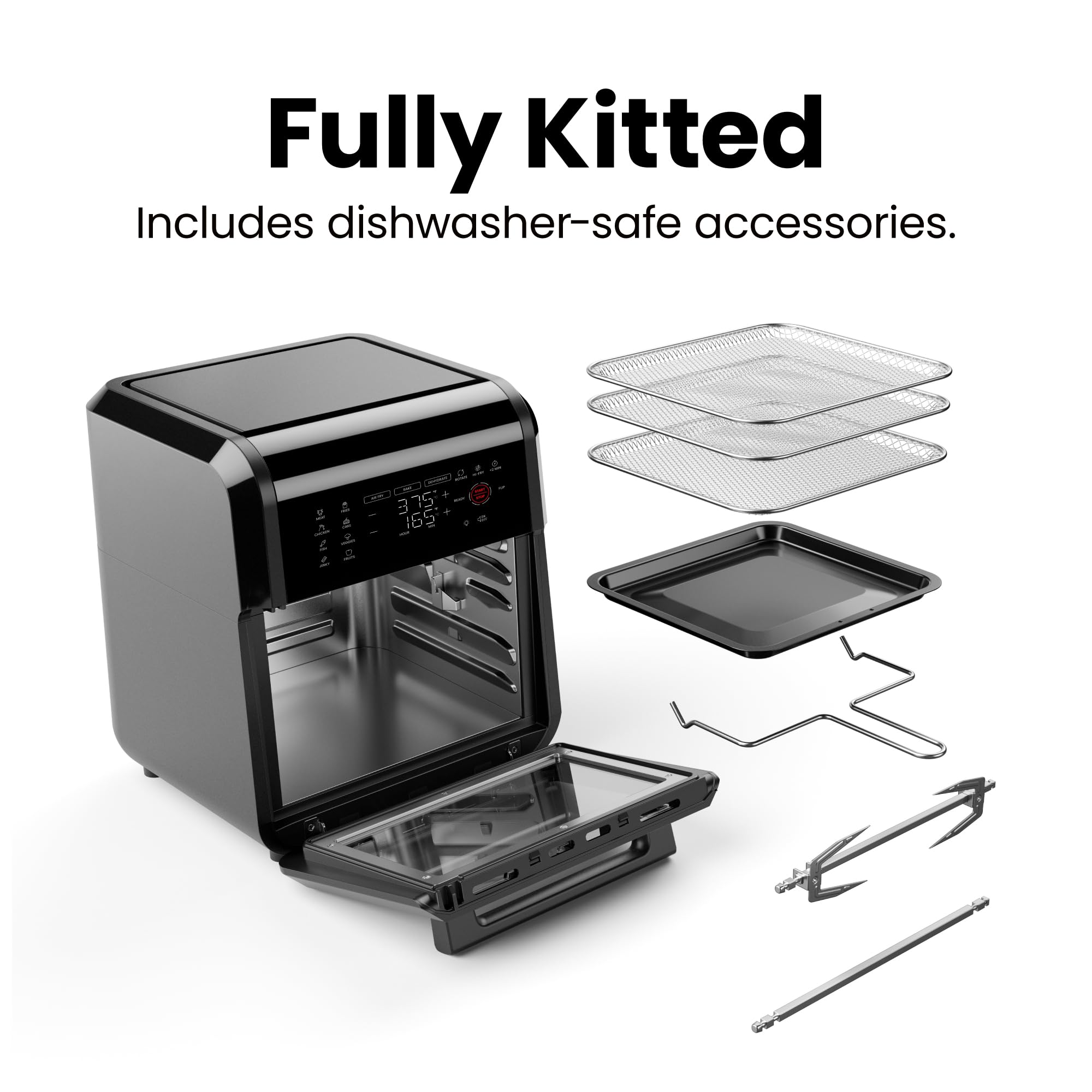 CHEFMAN 12-Quart 5-in-1 Digital Air Fryer Oven with Touchscreen