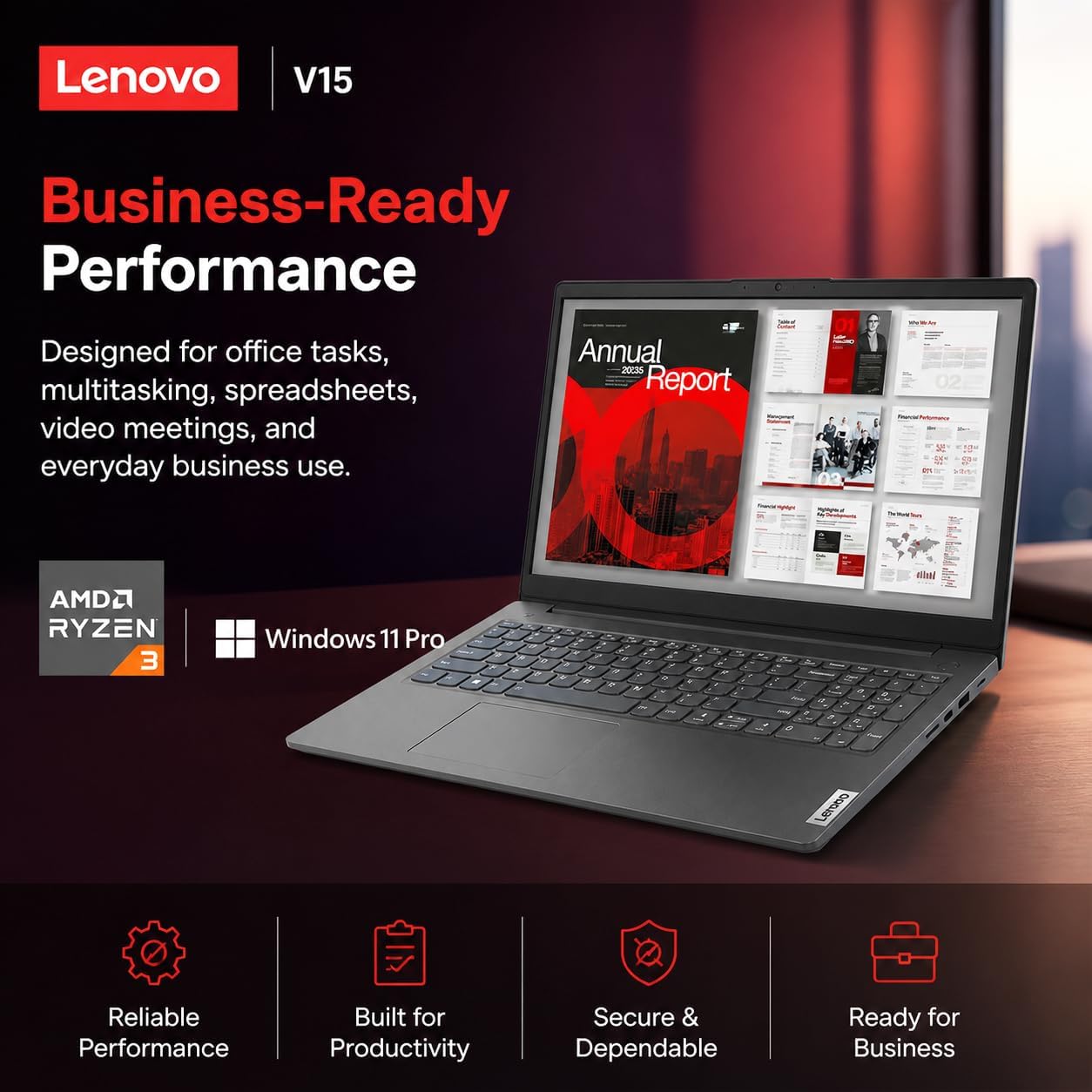 Lenovo New 15.6