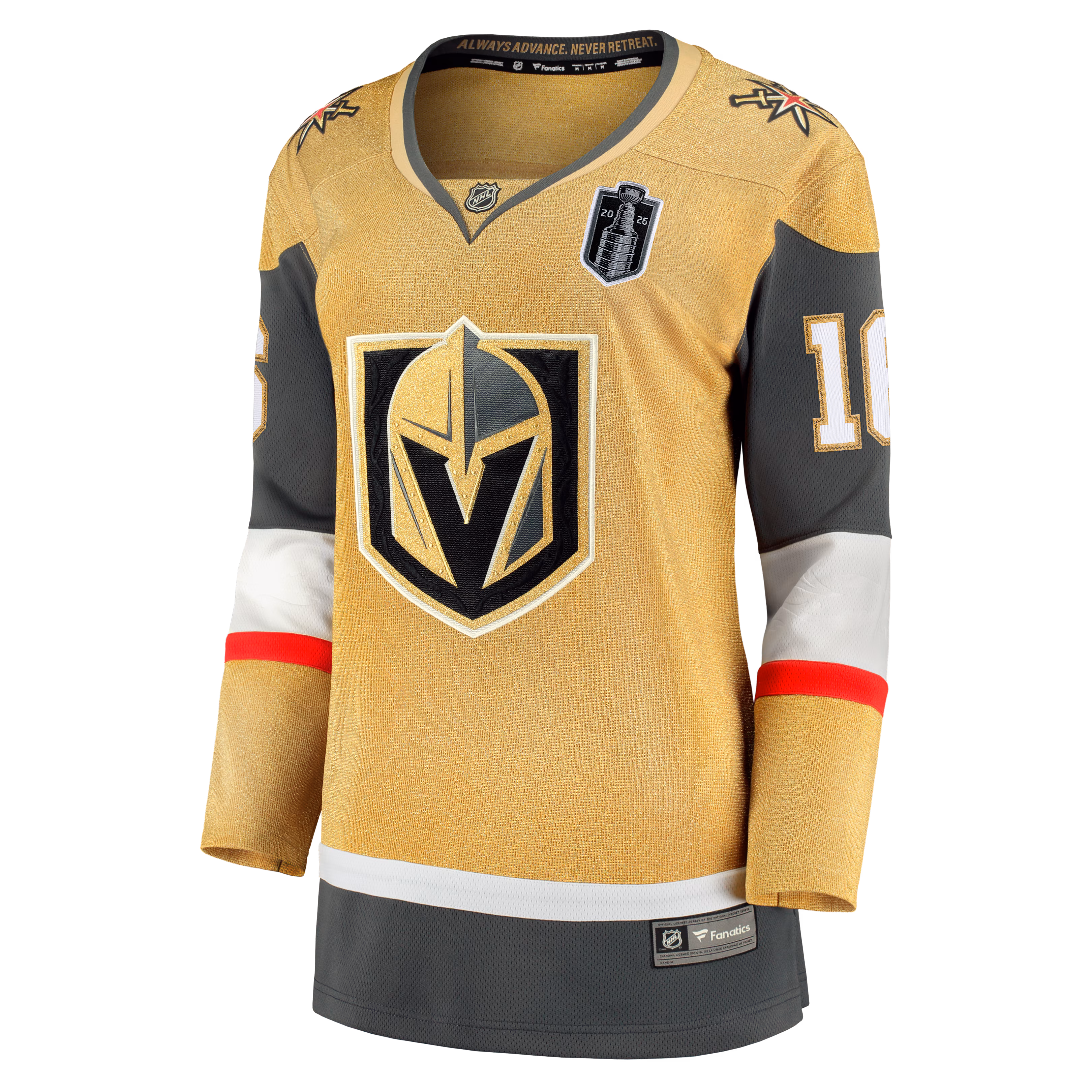 Pavel Dorofeyev Vegas Golden Knights Fanatics Women's 2026 Stanley Cup Final Breakaway Jersey - Gold