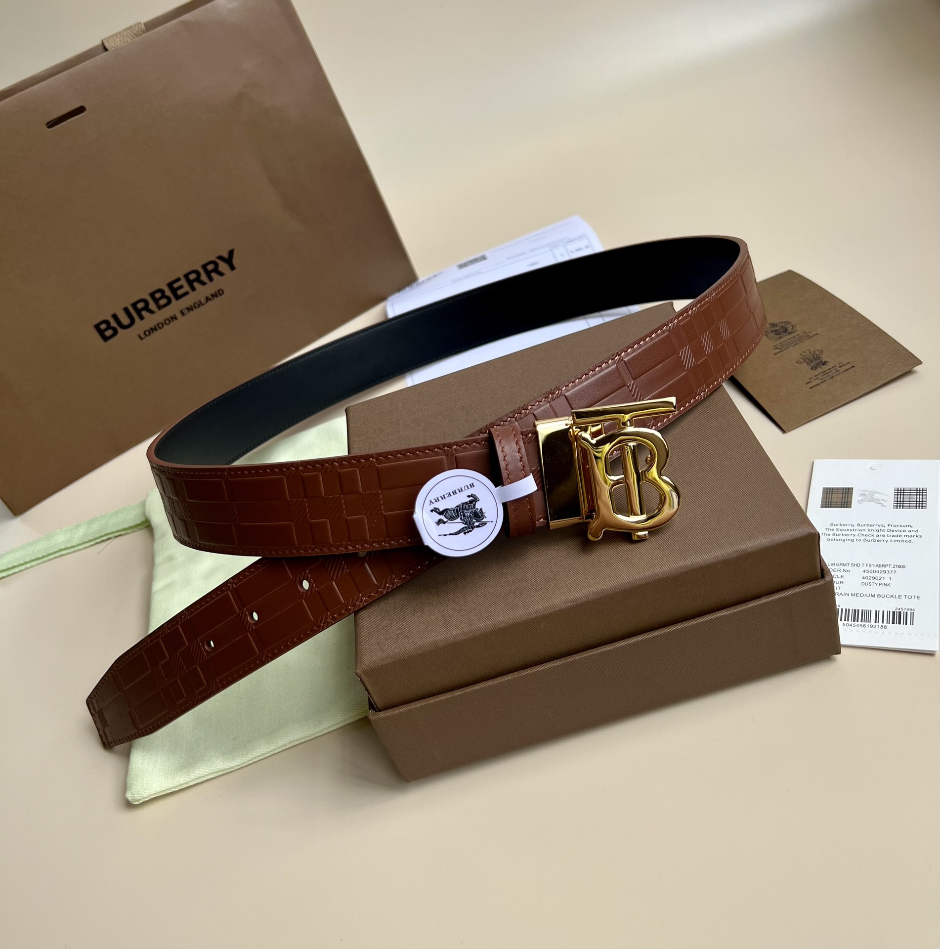 Burberry belt-14