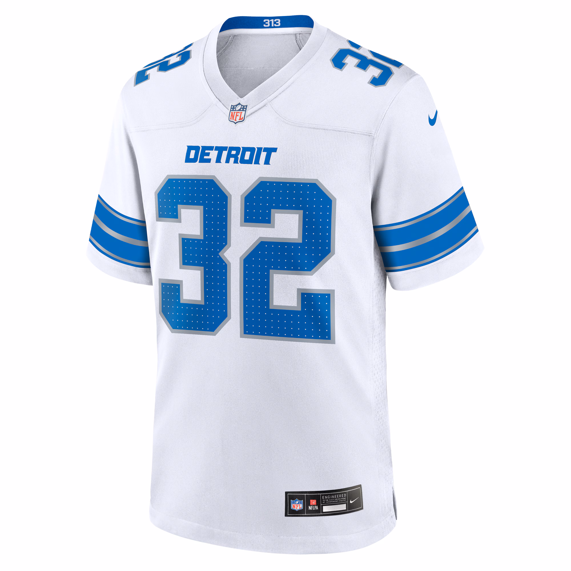 Brian Branch Detroit Lions Nike White Game Jersey -  White