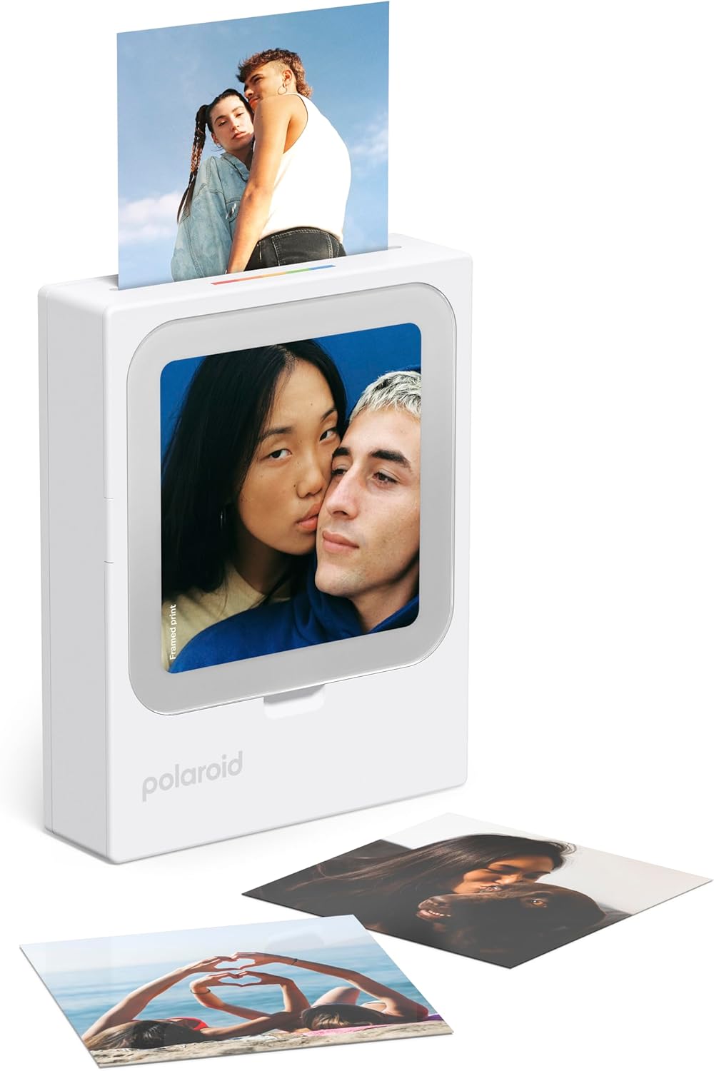 Polaroid Hi-Print - Bluetooth Connected 3x3 Photo Dye-Sub Printer Photo Paper Bundle - 60 Photo Sheets Inlcuded (6647)