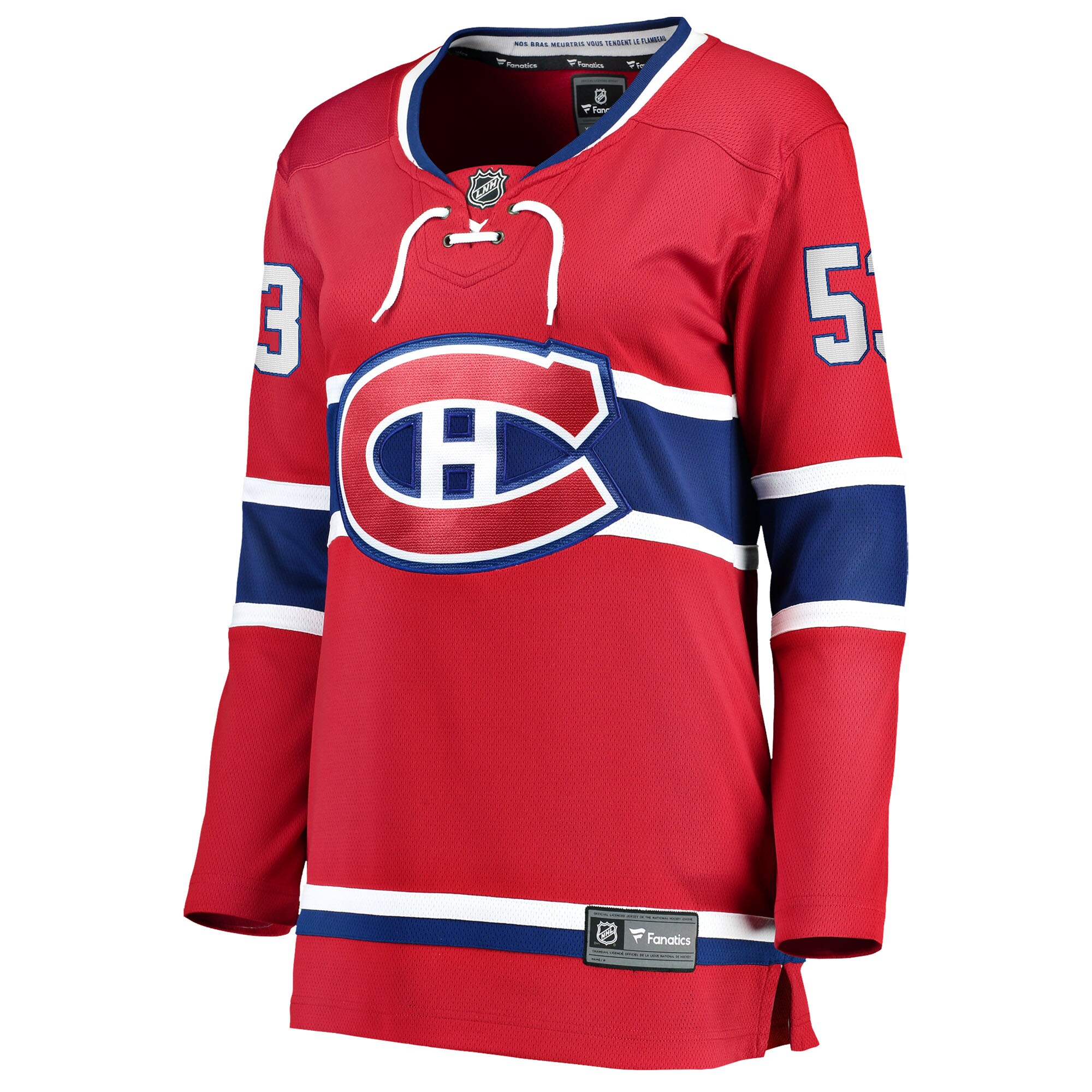Noah Dobson Montreal Canadiens Fanatics Women's Home Breakaway Jersey - Red