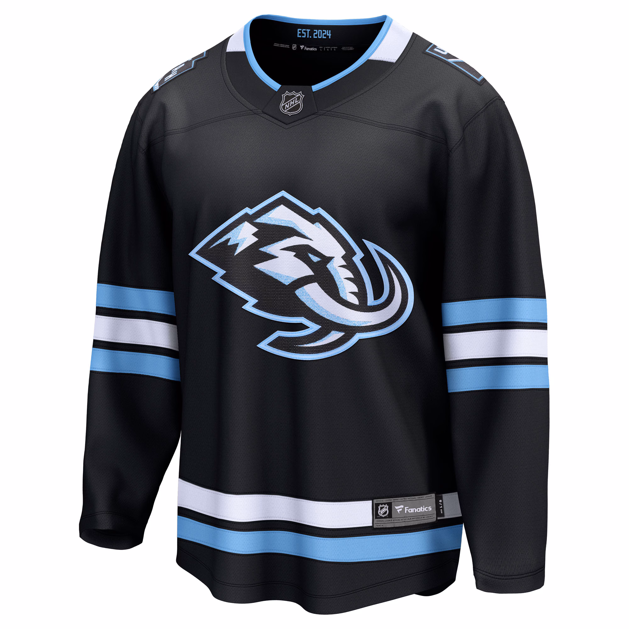 Utah Mammoth Fanatics Home Breakaway Jersey - Black