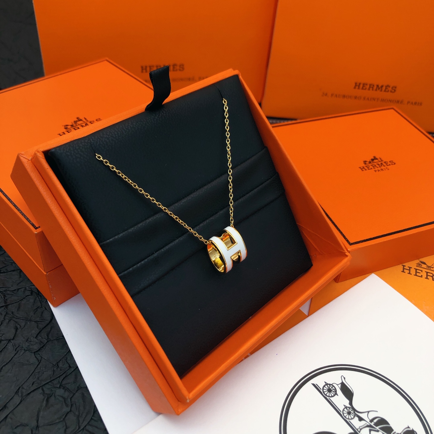 Hermes necklace-24