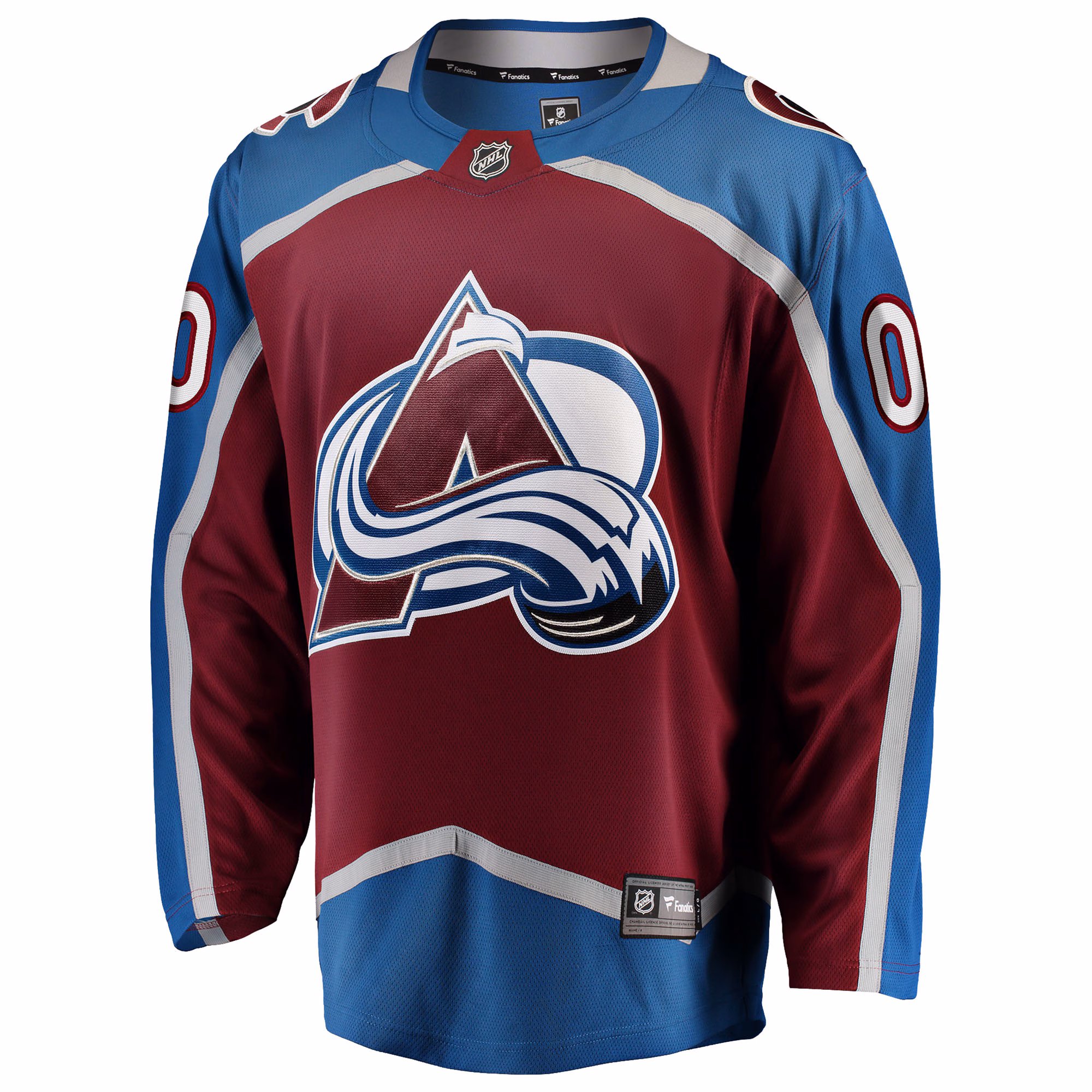 Colorado Avalanche Fanatics Home Breakaway Custom Jersey - Maroon