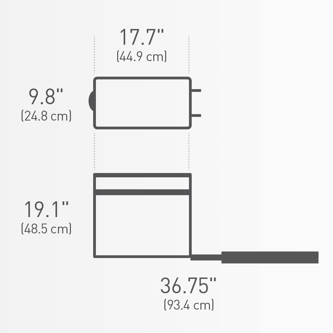simplehuman Under Counter Pull-Out Can, 30L / 8 Gallon In-Cabinet Trash Can, Heavy-Duty Steel Frame, Commercial-Grade Ball-Bearing Tracks, Hides Trash Inside the Cabinet
