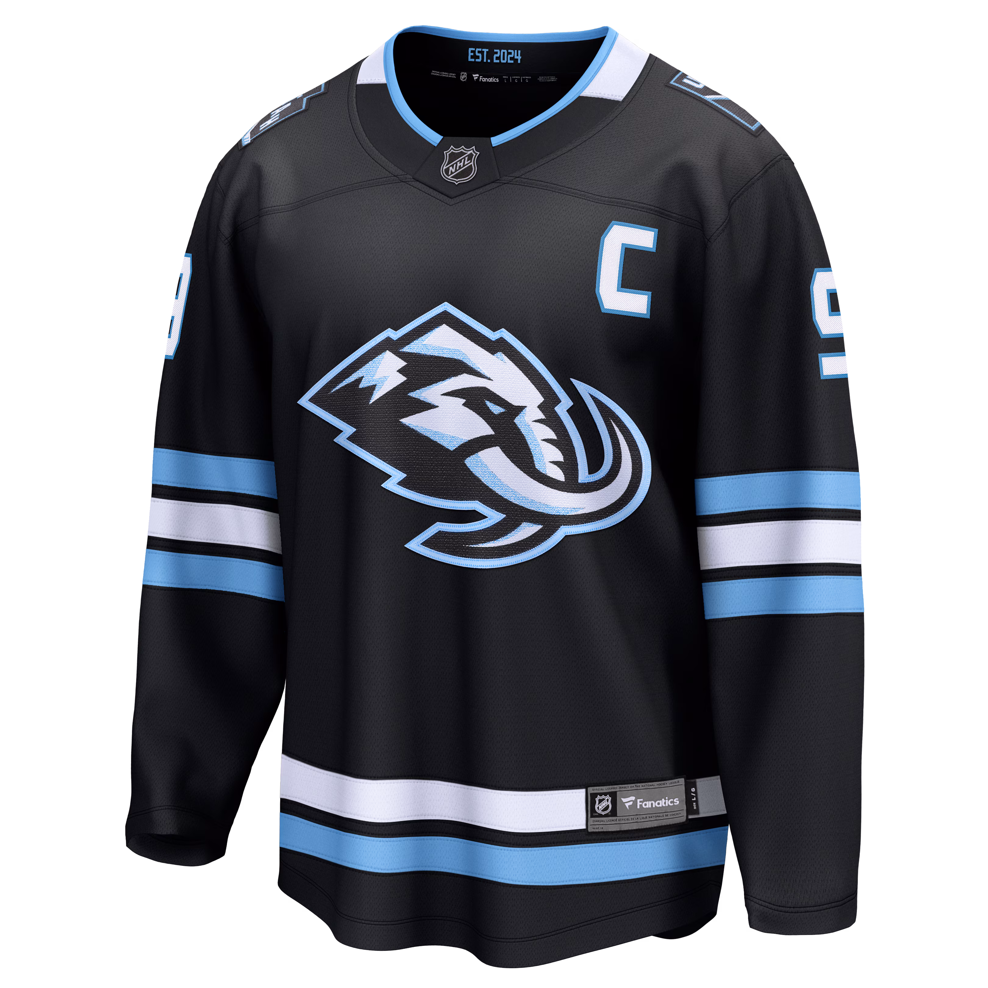 Clayton Keller Utah Mammoth Fanatics Home Breakaway Jersey - Black