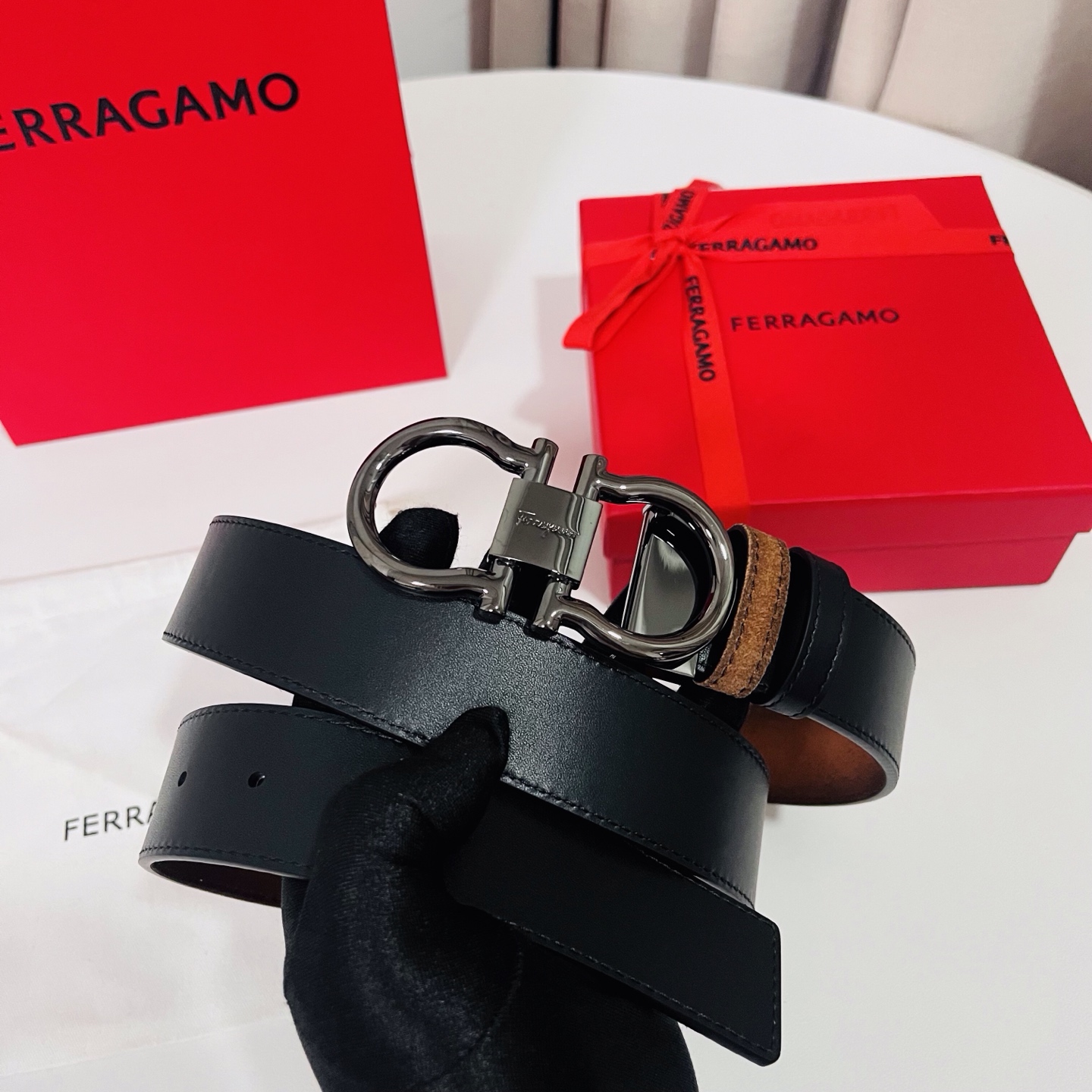 Ferragamo belt-74