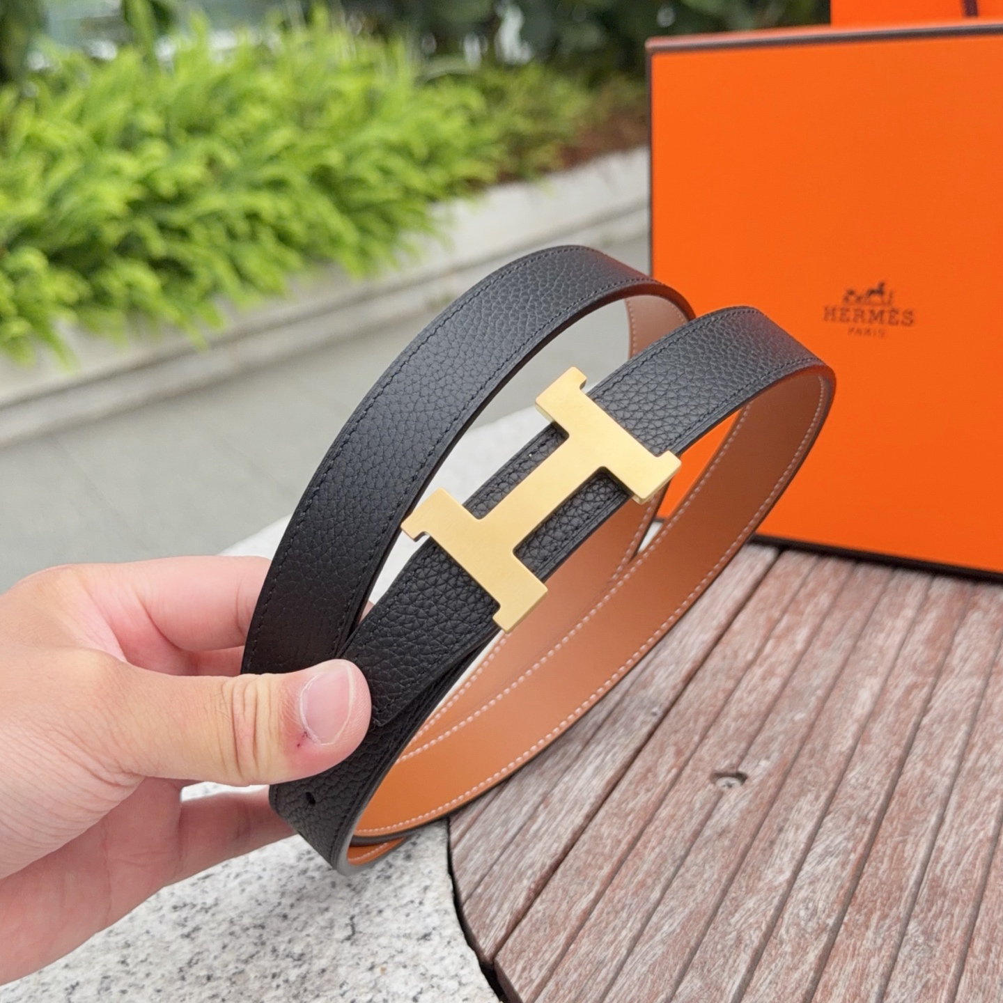 Hermes belt-118