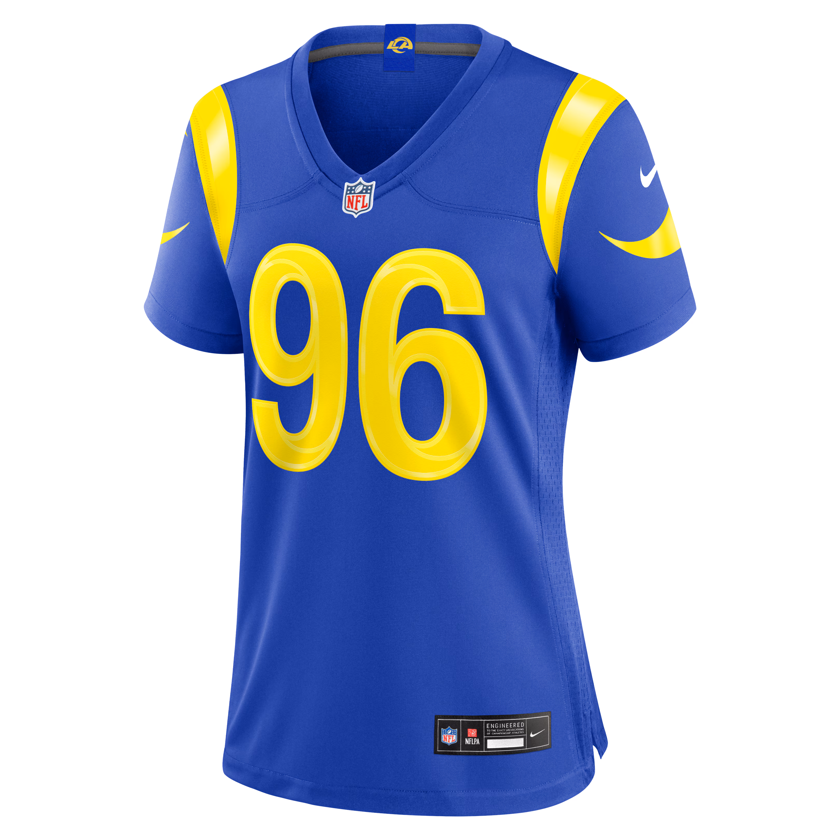 Tim Keenan III Los Angeles Rams Nike Women's Team Game Jersey - Royal