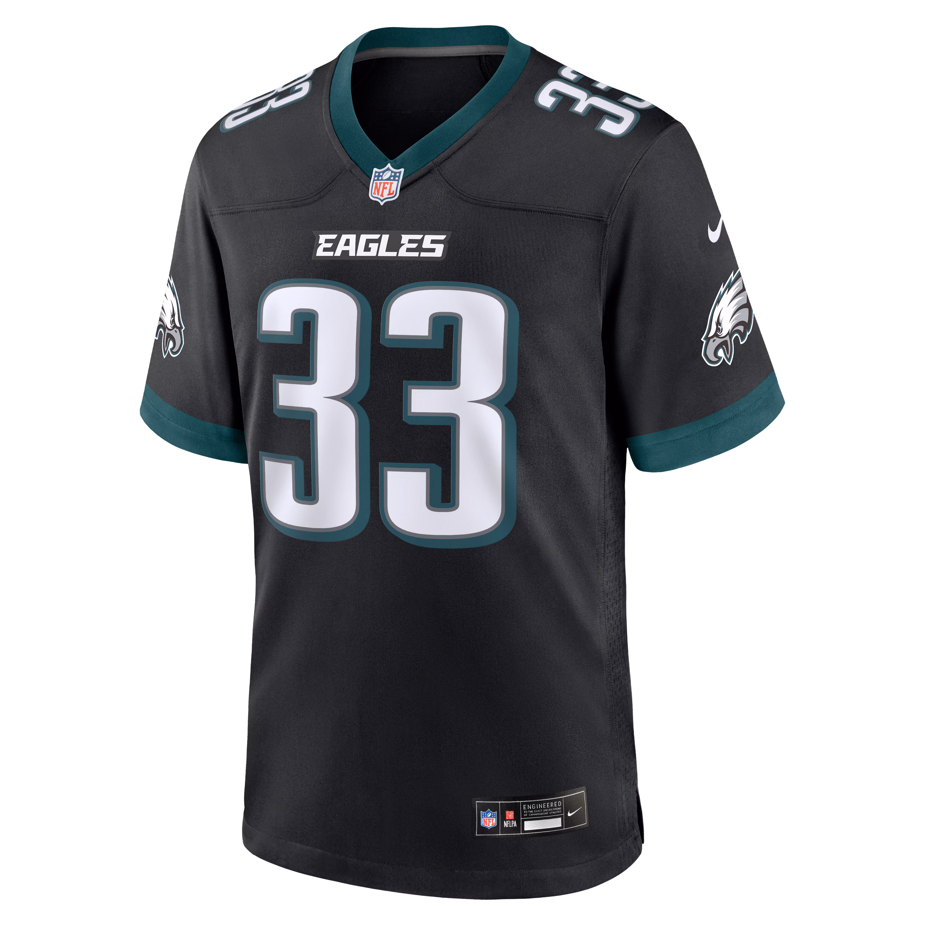 Cooper DeJean Philadelphia Eagles Nike Alternate Game Jersey -  Black