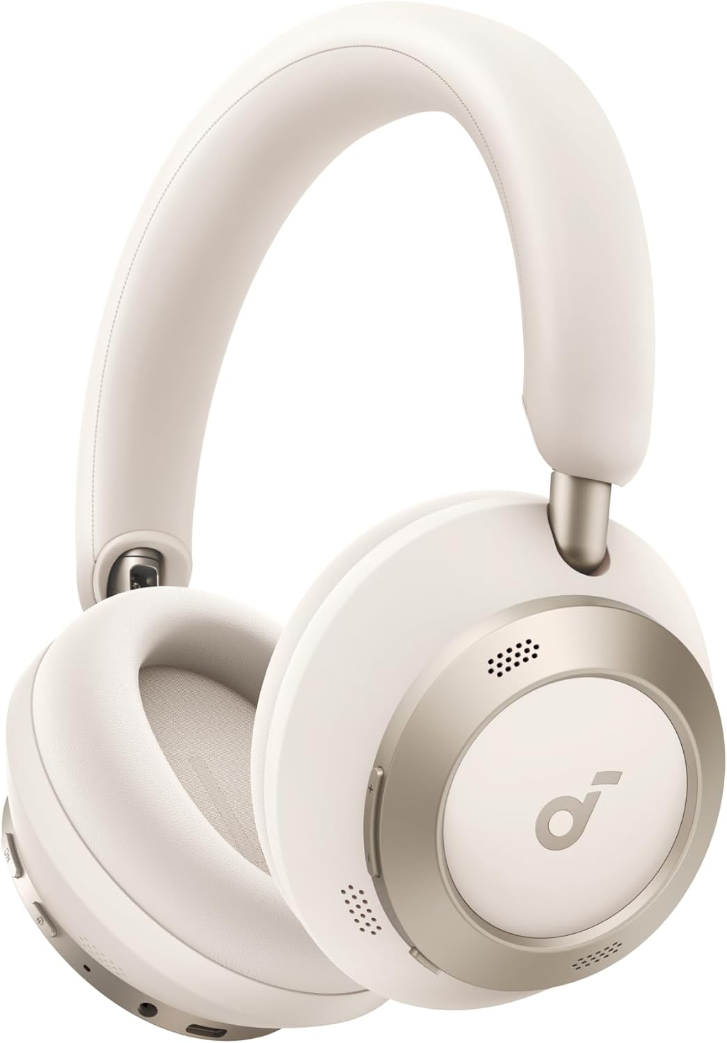 soundcore Space One Pro by Anker, Foldable Over-Ear Headphones for Travel and Work, Adaptive ANC, Hi-Res LDAC, Comfortable Fit, 60H Playtime, 5-Min Charge for 8 Hrs, Multipoint Connection, 6-Mic Calls