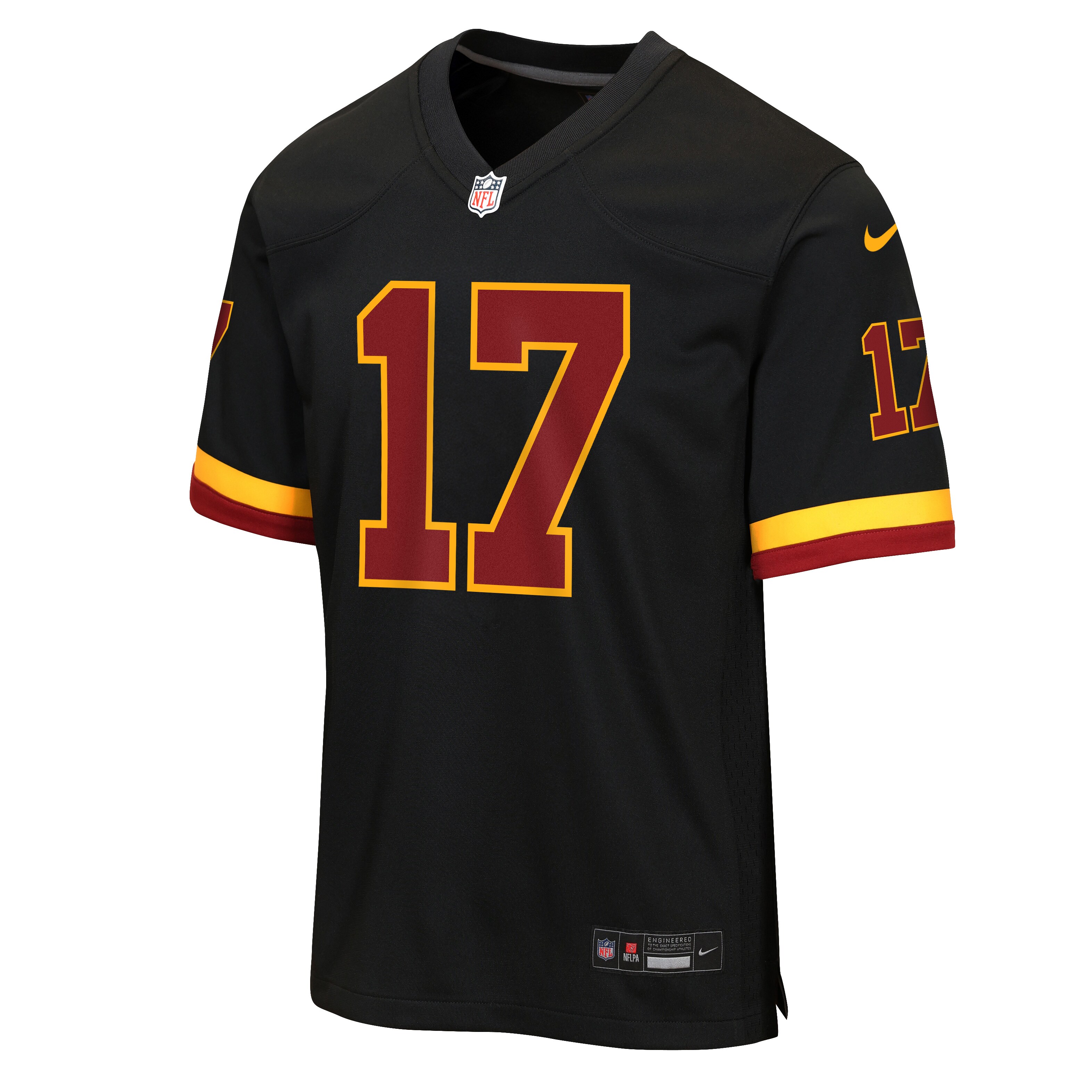 Terry McLaurin Washington Commanders Nike Youth Hail Raiser Alternate Game Jersey - Black