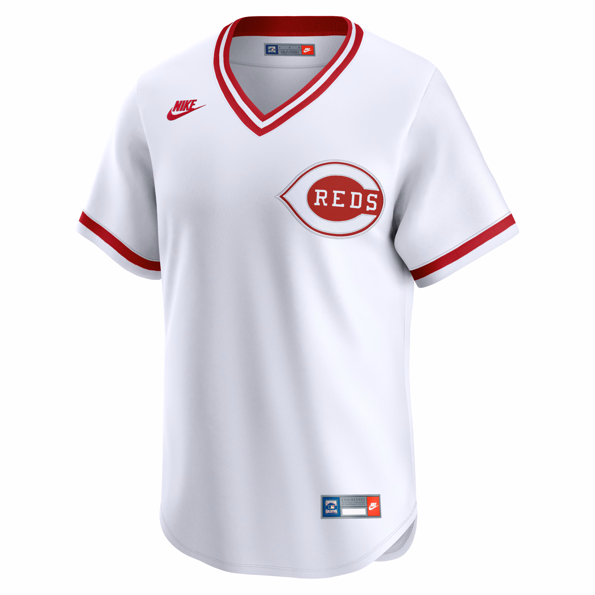 Cincinnati Reds Nike Cooperstown Collection Limited Jersey - White