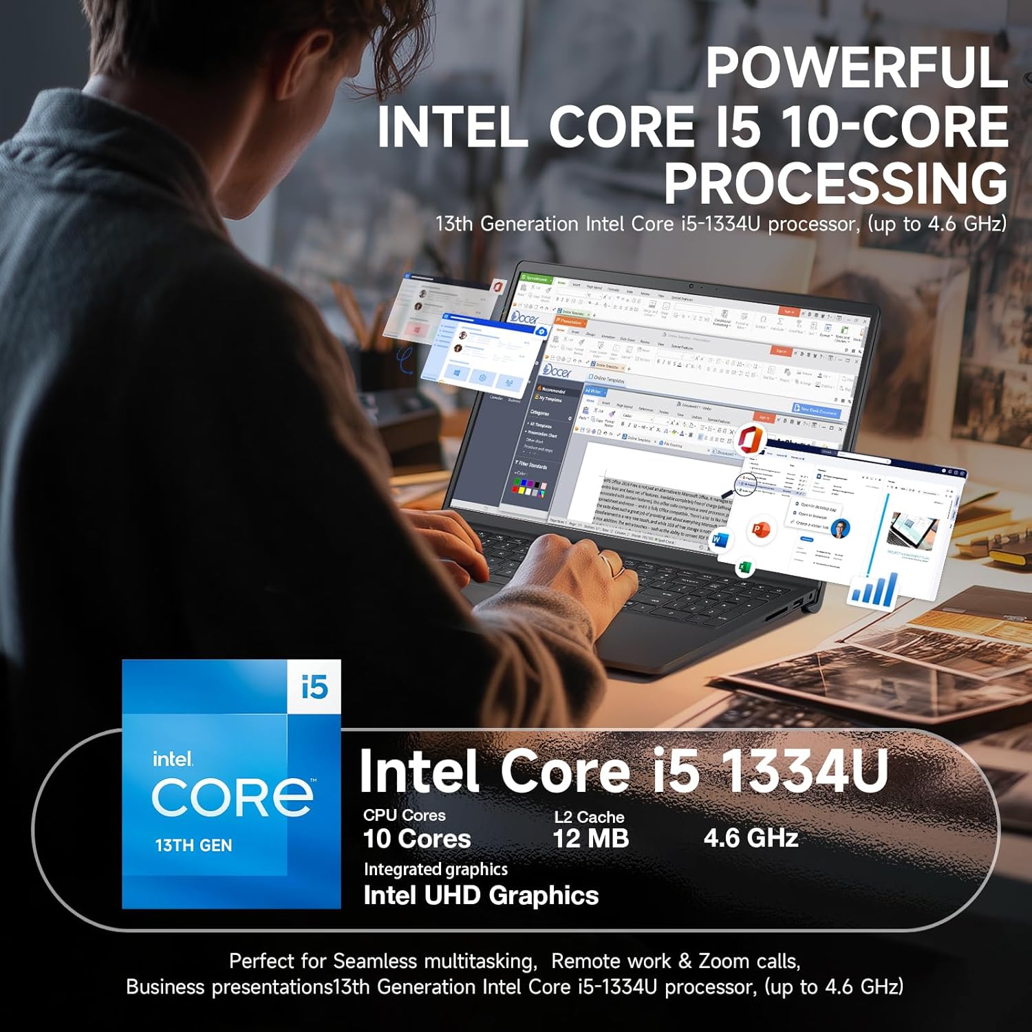 Dell Inspiron 15 3530 Laptop Computer, 15.6