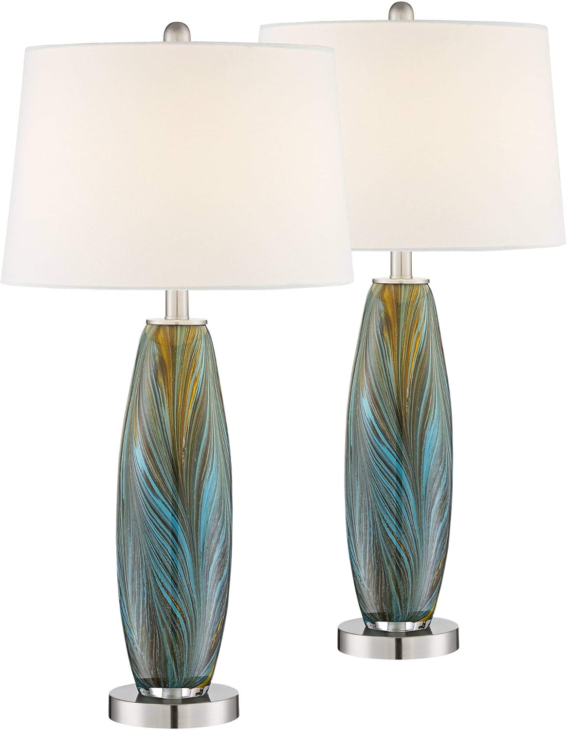 360 Lighting Azure Modern Table Lamps 29.5