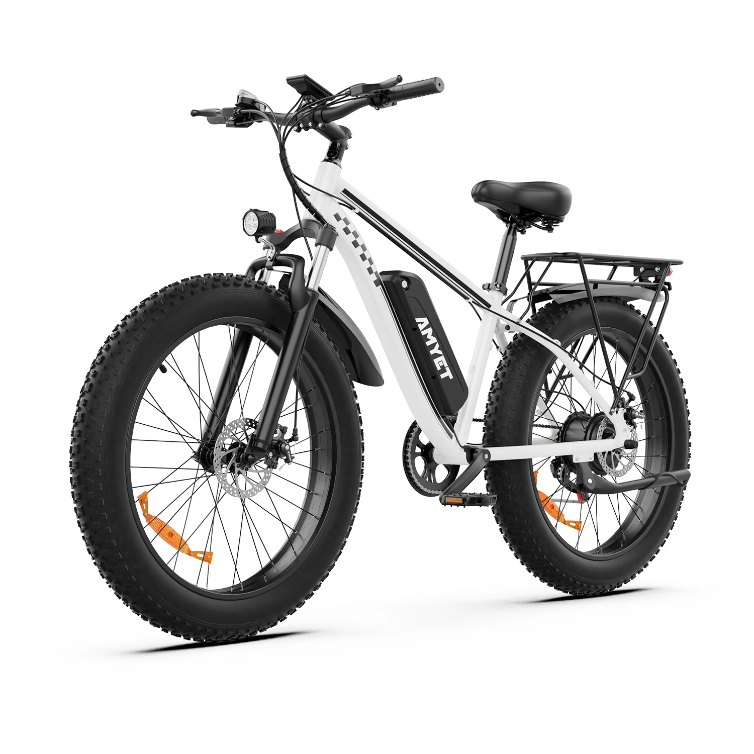 Bicicleta elétrica AMYET EB26 1000W - Branca