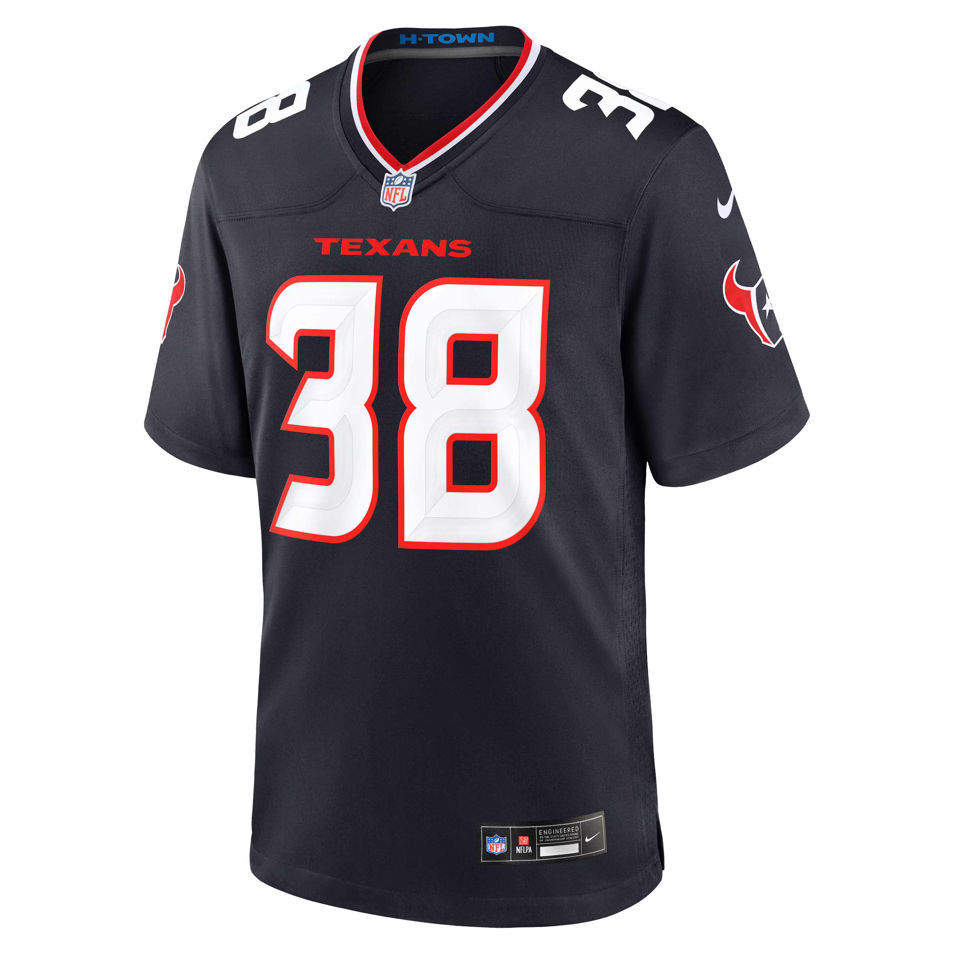 Kai Kroeger Houston Texans Nike Team Game Jersey -  Navy