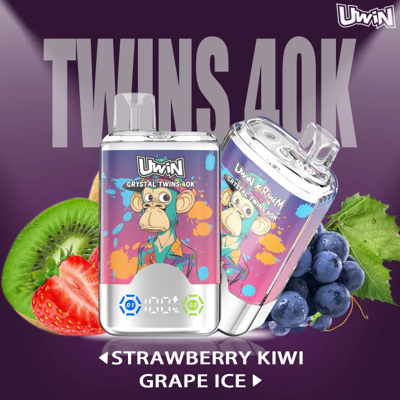 Uwin Twins Crystal 40K 2 In 1 Puffs 40000 Disposable Vape