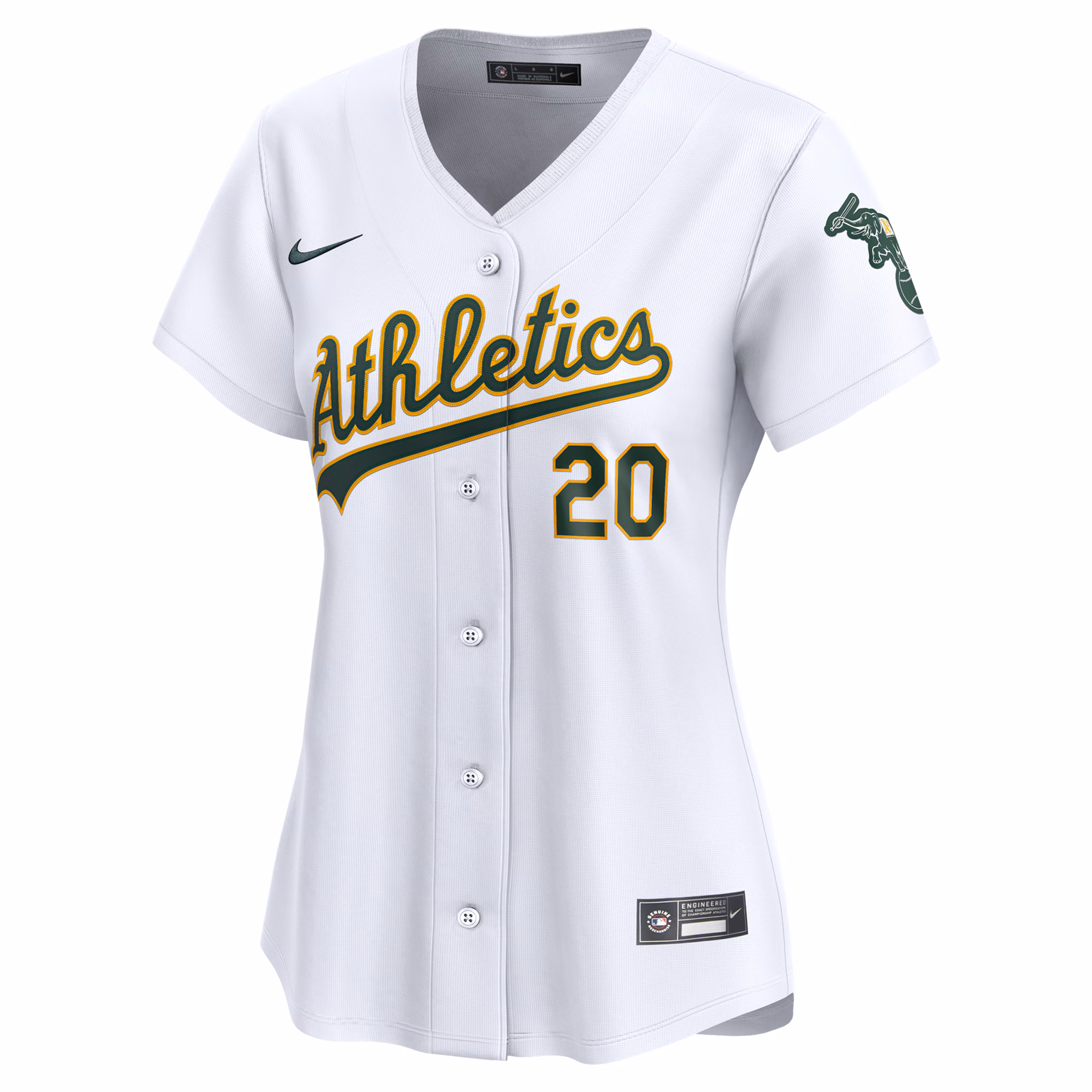 Zack Gelof Athletics Nike Women's Home Limited Player Jersey – White