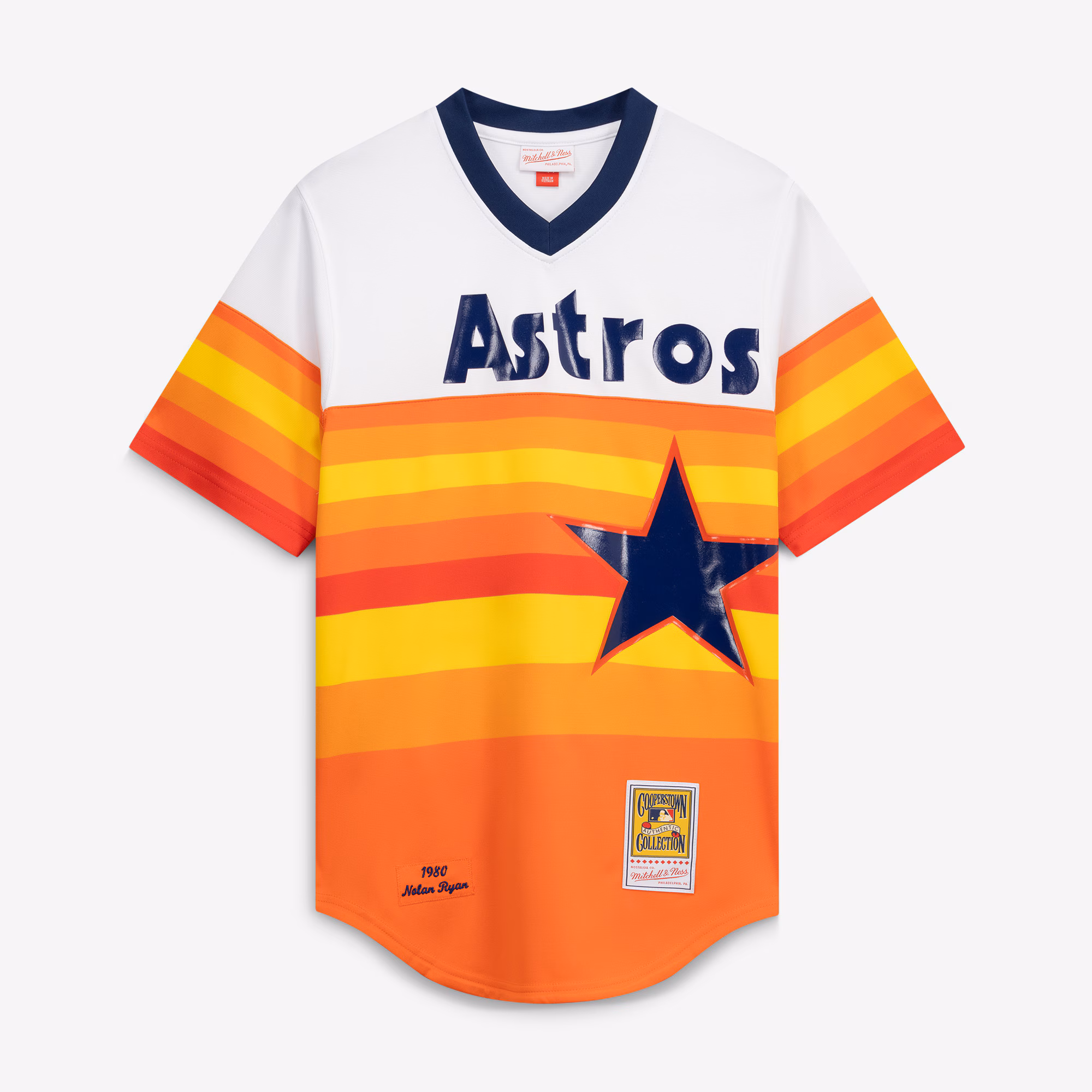 Nolan Ryan Houston Astros Mitchell & Ness Throwback Authentic Jersey - White