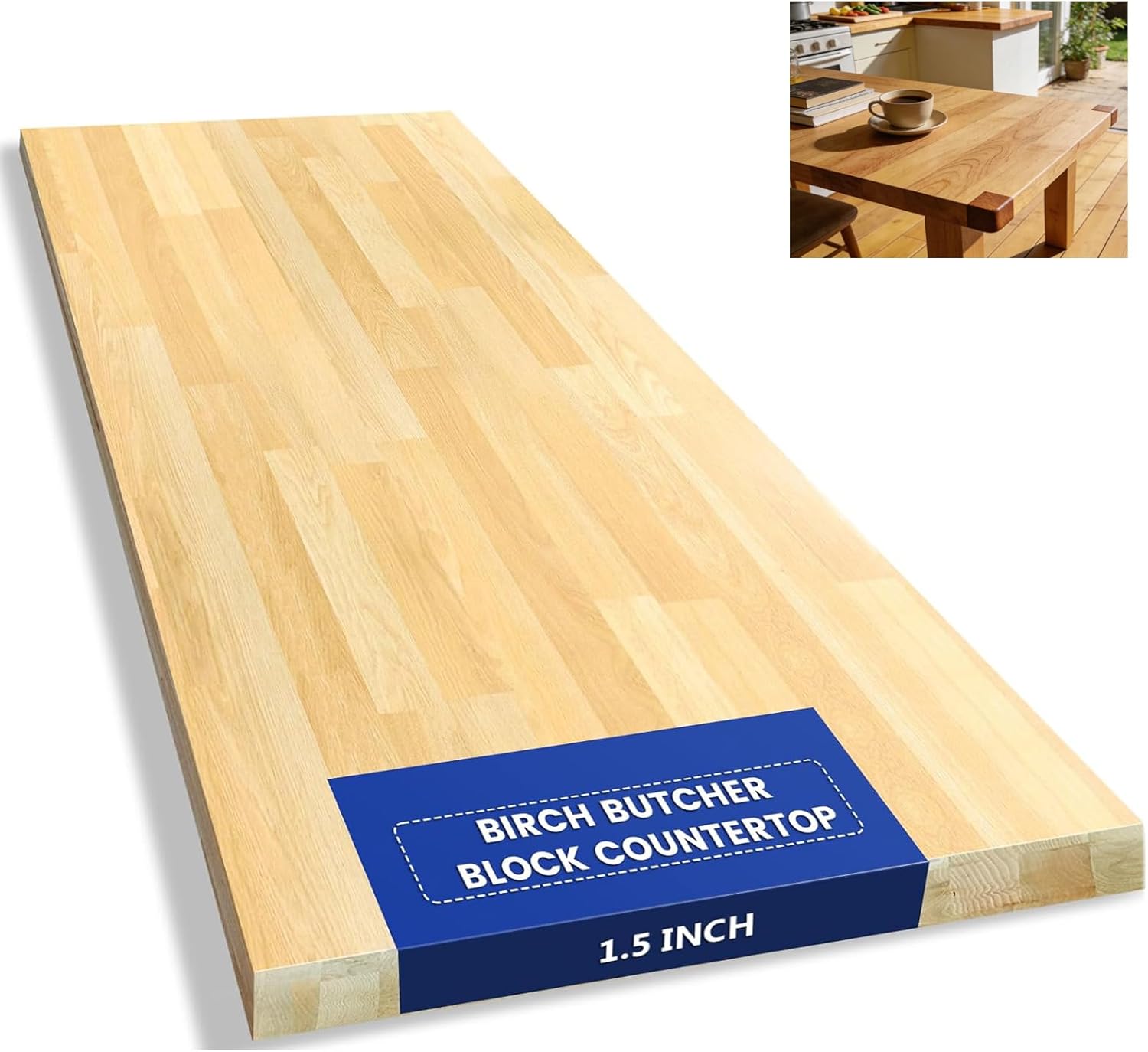 2.5ft Butcher Block Countertop– 30