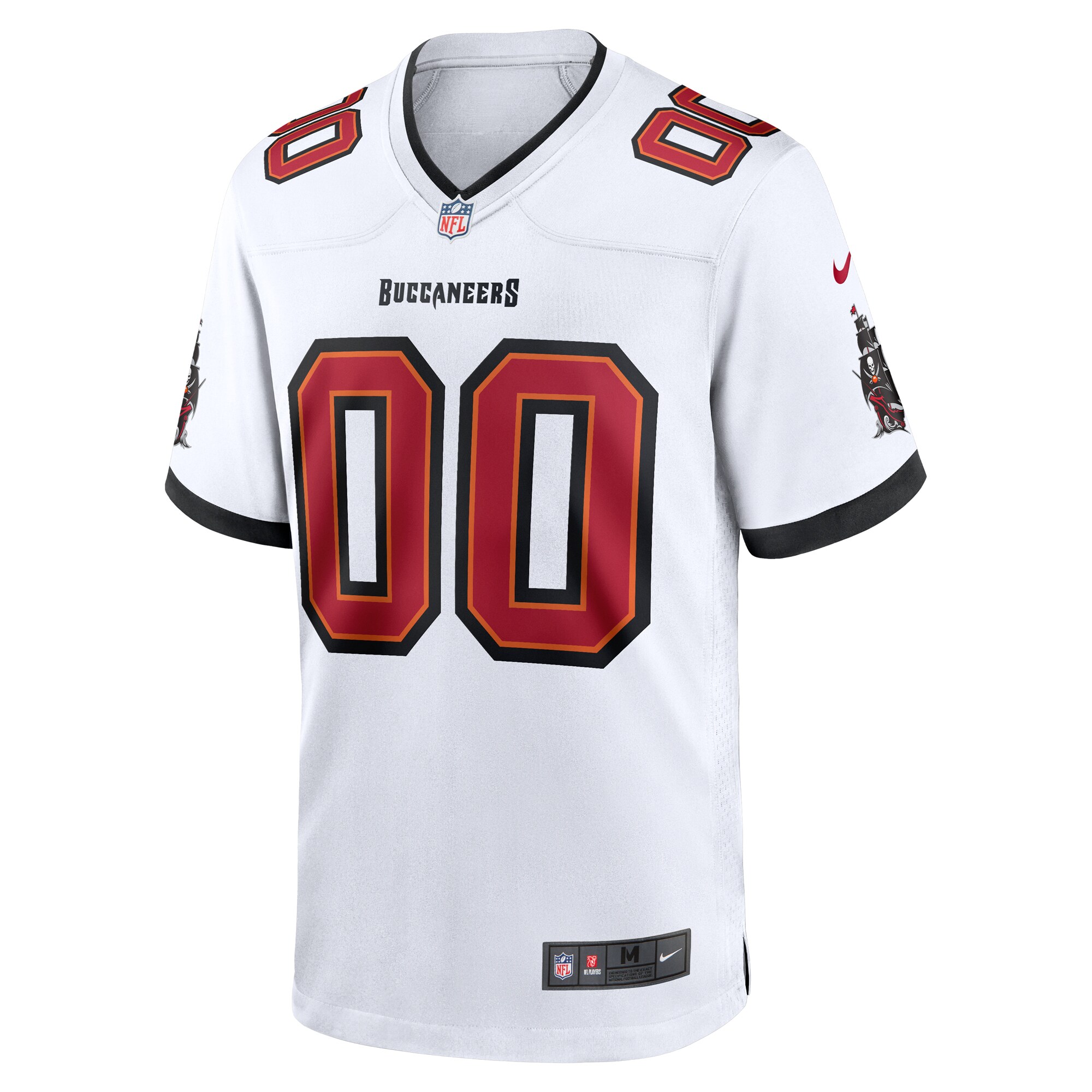 Men's Nike White Tampa Bay Buccaneers  White Custom Game Jersey