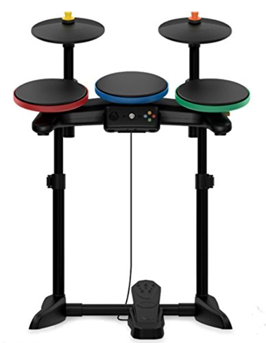 Guitar Hero 6 Warriors of Rock Wireless Drums for Xbox 360 (Renewed)