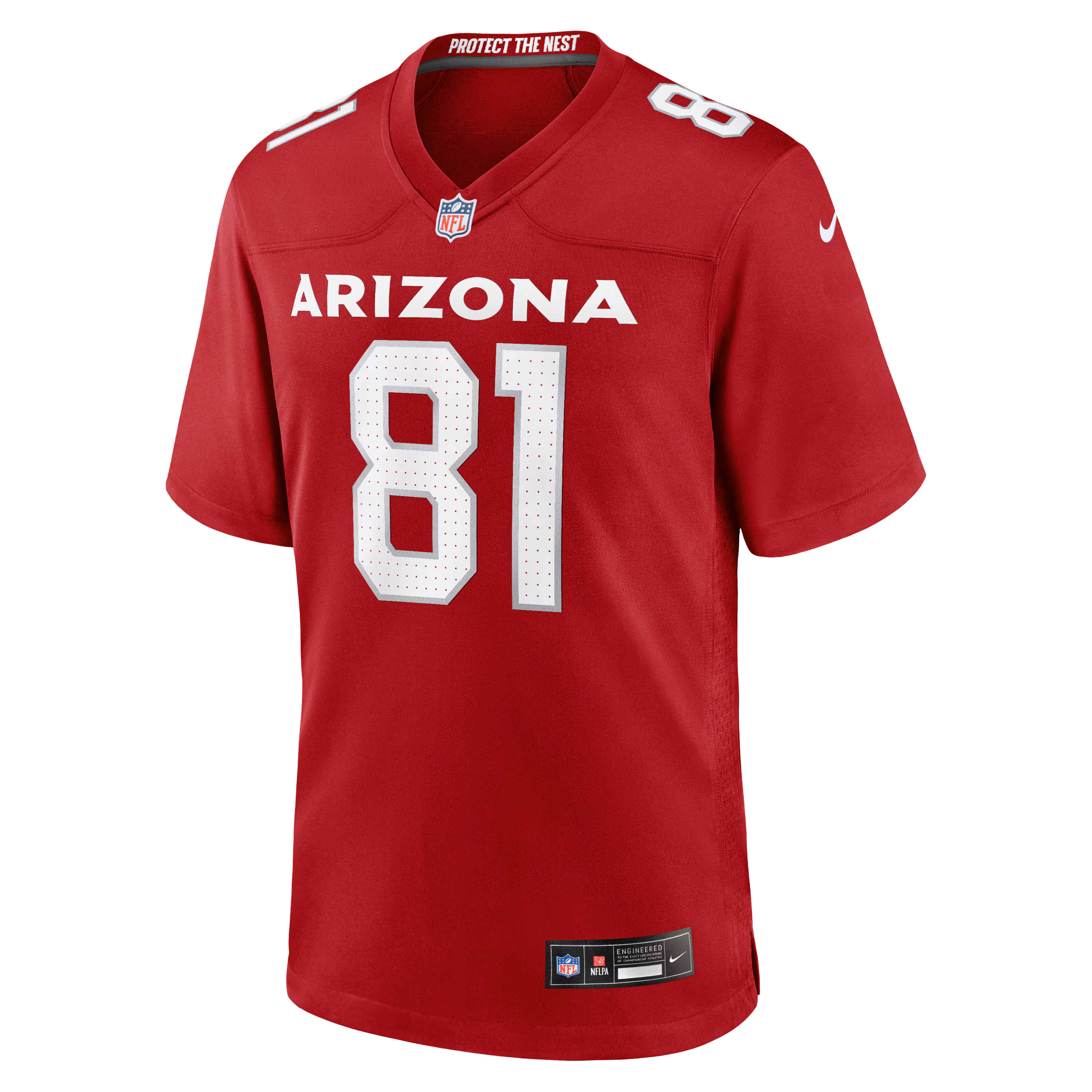 Travis Vokolek Arizona Cardinals Nike Team Game Jersey -  Cardinal