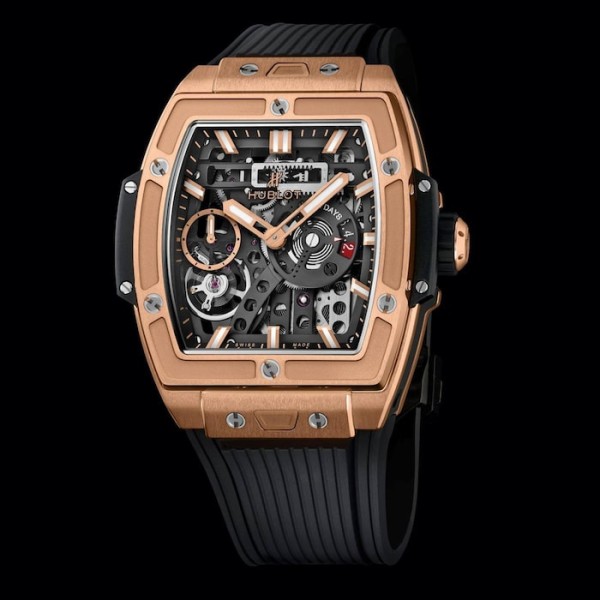 Spirit Of Big Bang Men Automatic Black Rubber Watch 614.OX.1180.RX